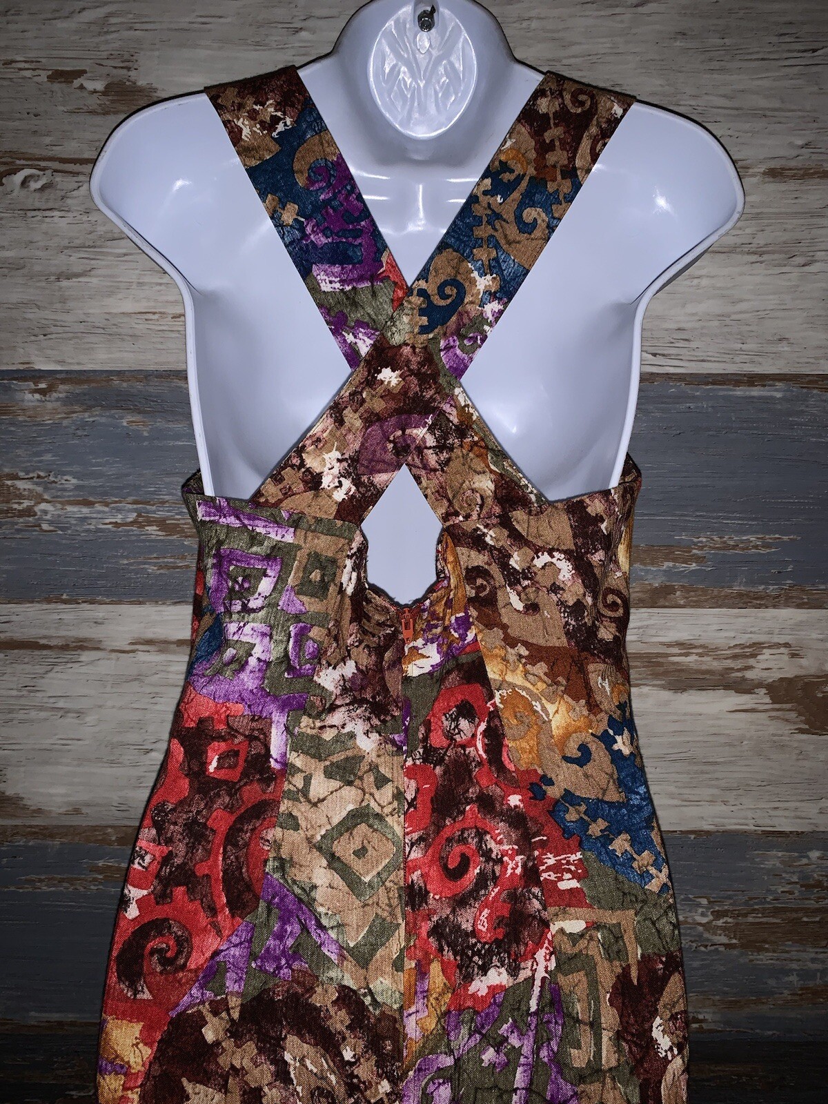 VTG Rabbit Designs 90s Cool Sexy Side Slit Dress Vintage Women’s Size 9/10