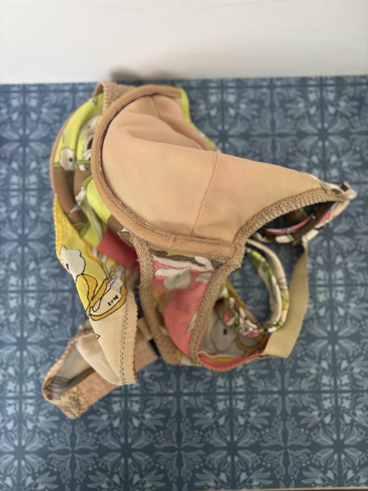 Vtg Emilio Pucci for Formfit Rogers Bra 32-C Late 60s/Early 70s *Well-Loved READ