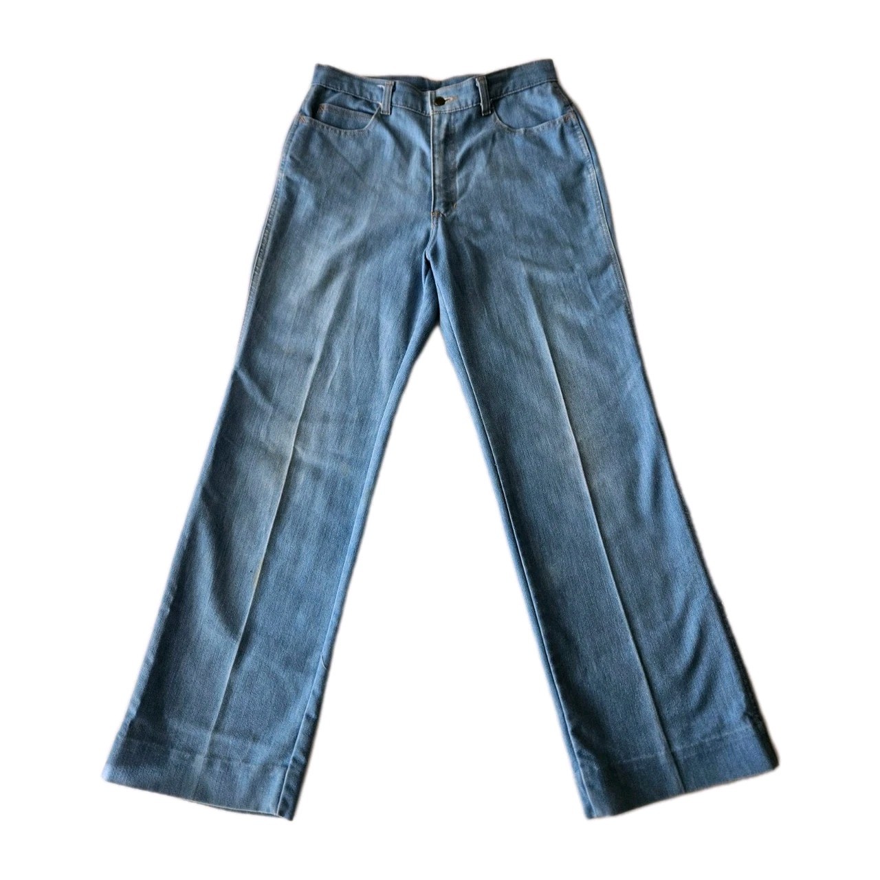 Vtg Four Seasons Light Wash Denim High Waist Flared Boot Cut Jeans 30&Prime;