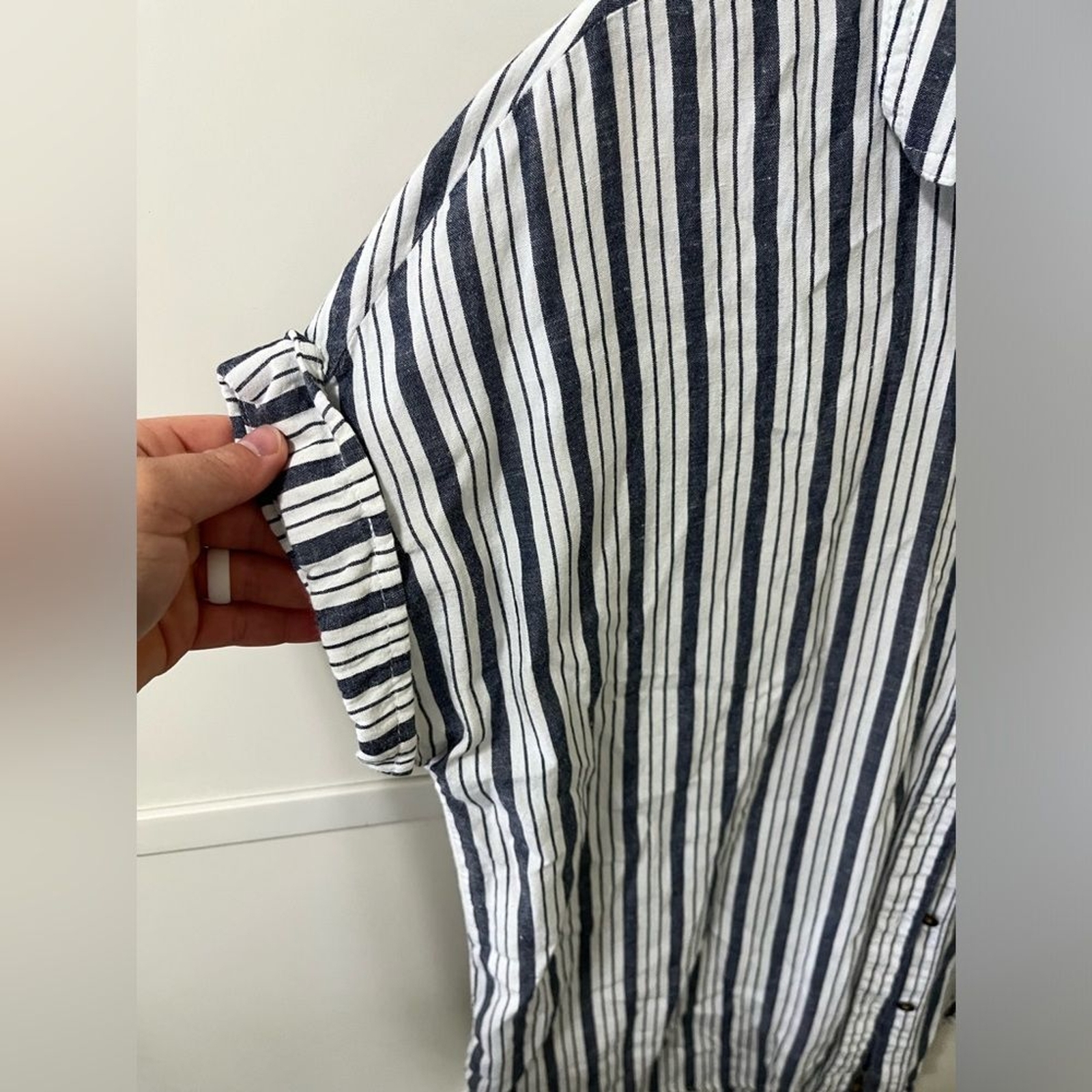 A.N.A stripped blouse top