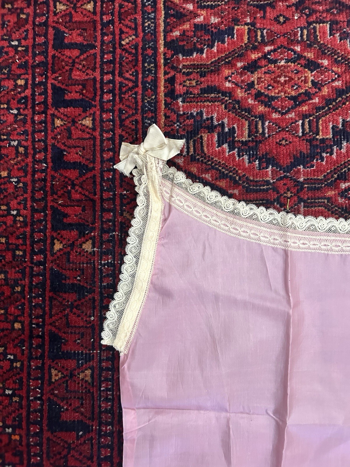 LOT OF 6 EDWARDIAN VICTORIAN PRAIRIE LINGERIE SLIP NIGHTGOWN THRASHED AS-IS