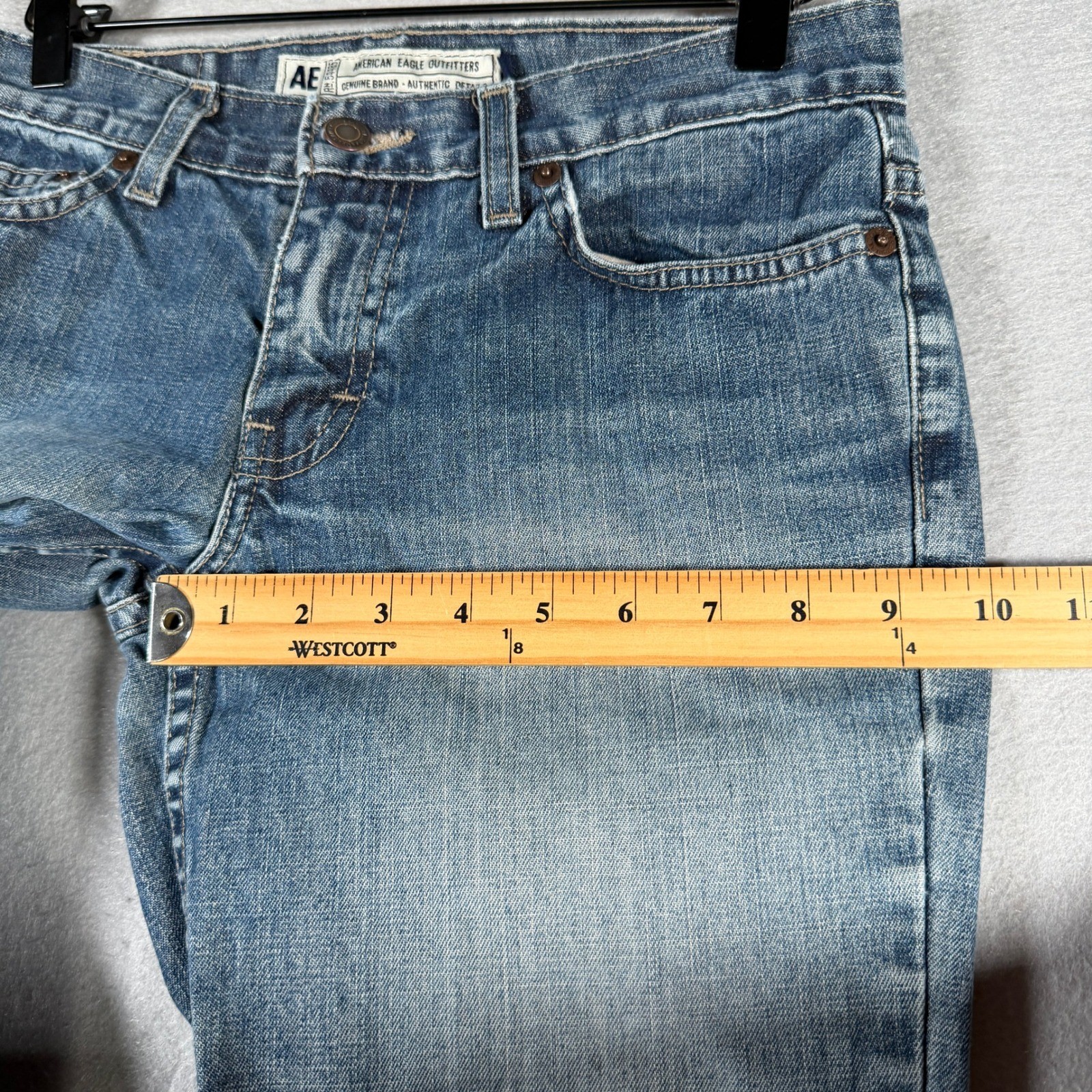 American Eagle Mens Vintage Bootcut Jeans Blue 100% Cotton Size 29×31 Canada