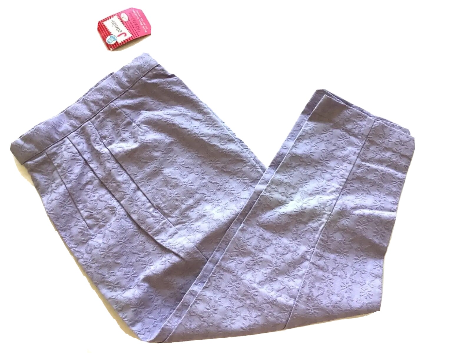RARE NOS VTG High WaistPants 1950- 1960 Jeanie By Blue Bells Sz 10 light Purple