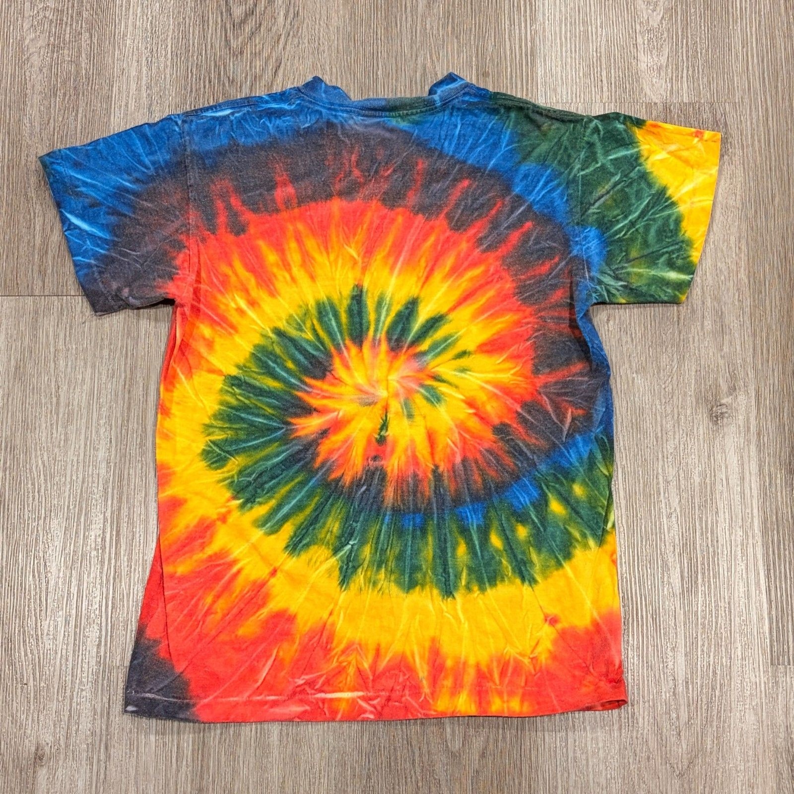 Vintage 90s Tie Dye No Fear Mon Jamaica Trip T Shirt Women&rsquo;s Size Small