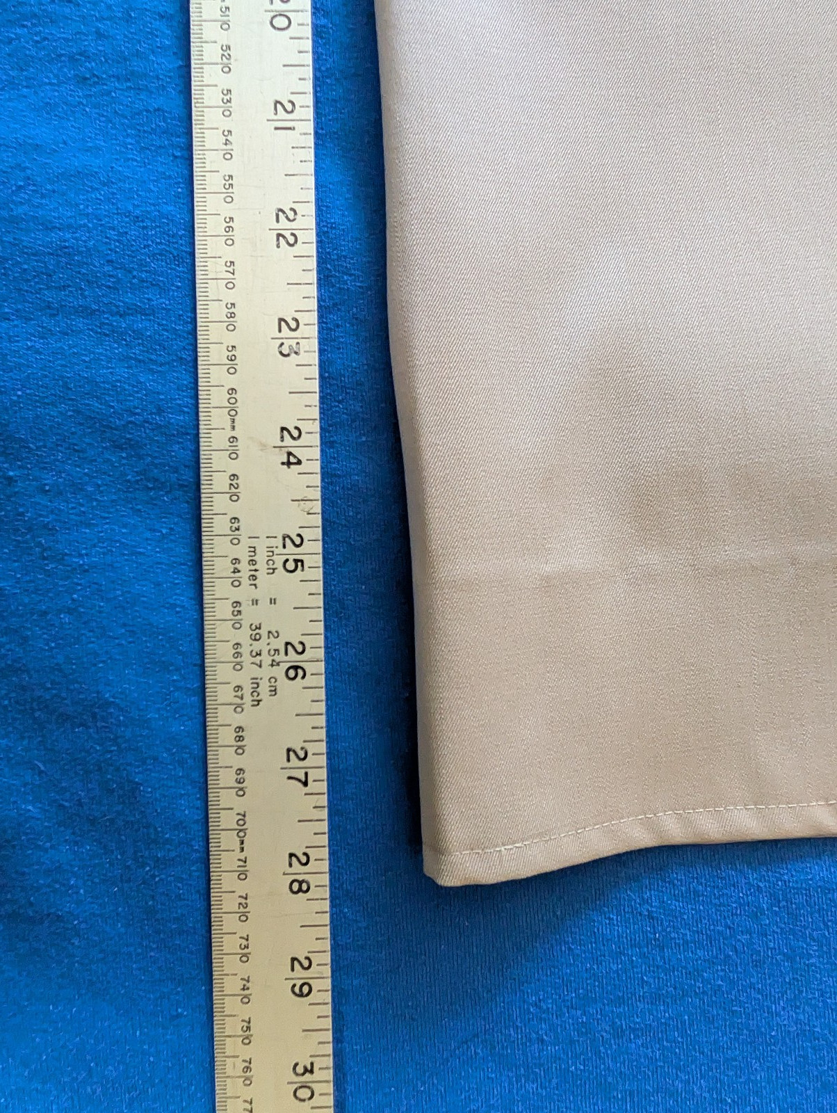 Vtg 1980s Emanuel Ungaro Parallèle Tan Skirt 24&Prime;