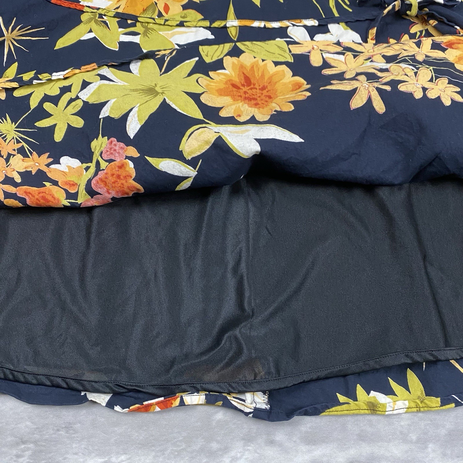 vintage MIX NOUVEAU A line skirt y2k 2000s floral flowers