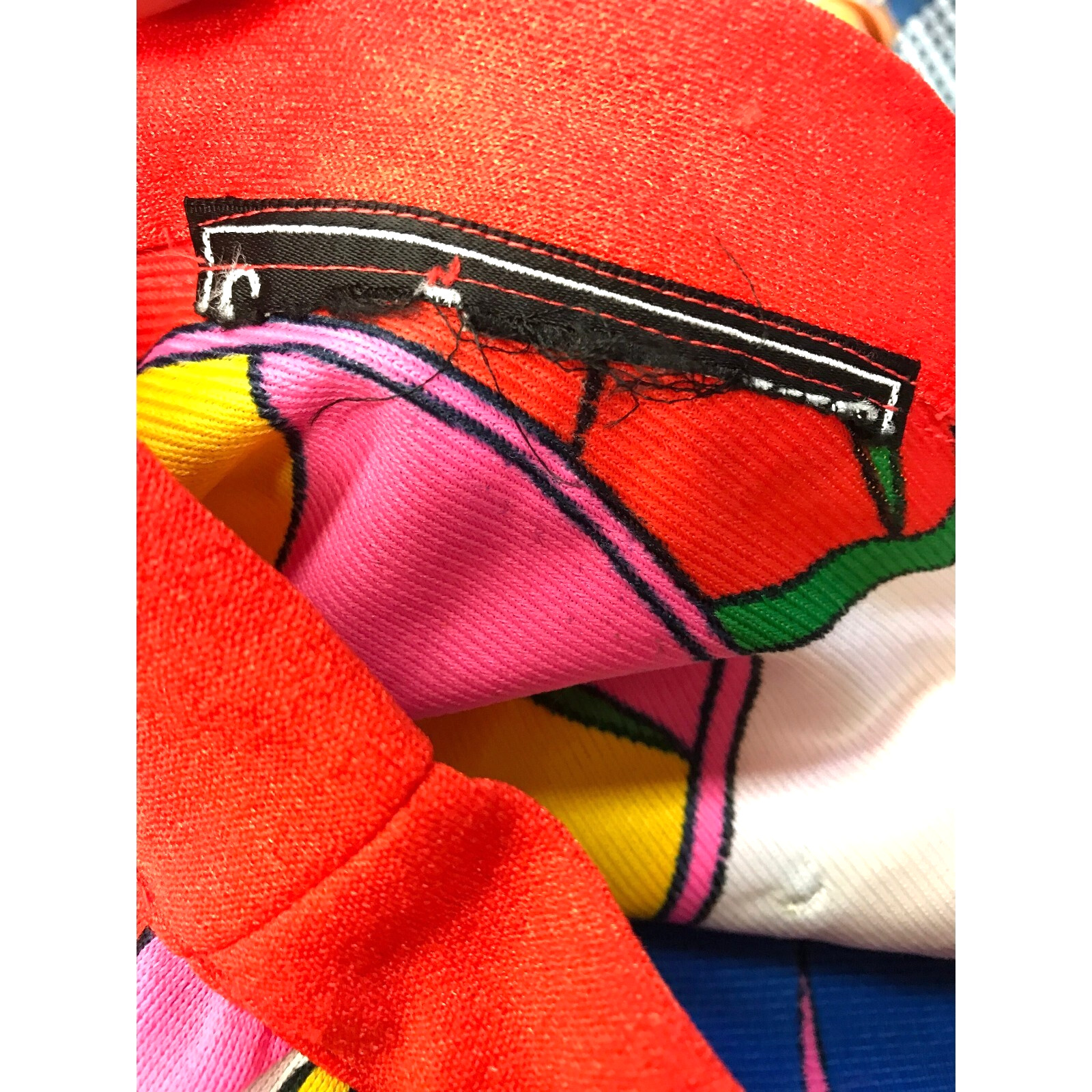 Rare Vintage 1970s Original Designer Giorgio Di Sant&rsquo;Angelo Maxi Skirt Abstract