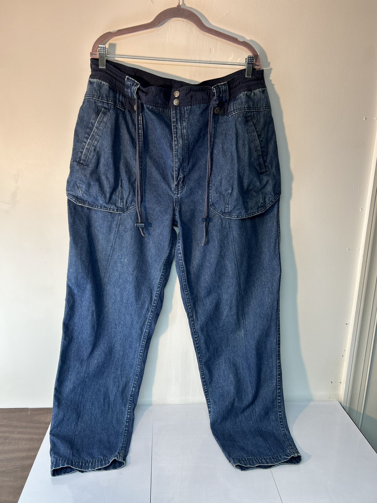 Y2K Vintage Levis Sport Jeans Xl/32 Silver Tag Jeans Skate Hip Hop Street Baggy