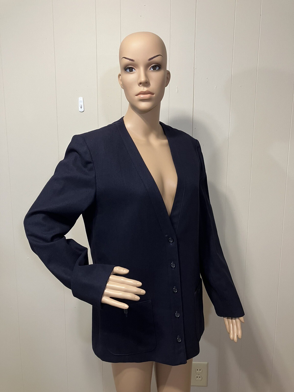 US Vintage « Pendleton » Fully Lined Wool Cardigan Blazer/Jacket Bust Size 40 inch