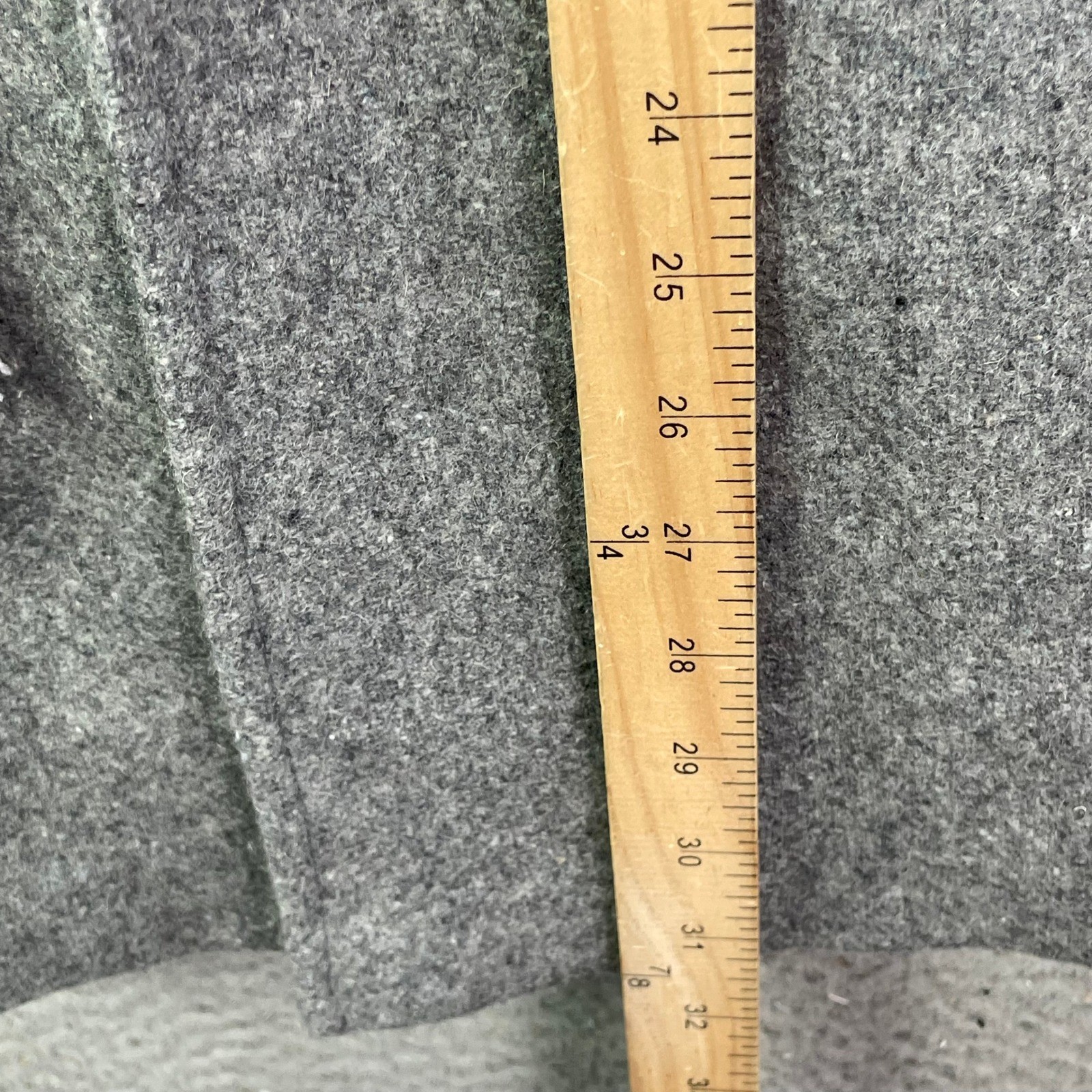 New York Girl Pea Coat Women&rsquo;s 10 Grey Vintage Houndstooth Scarf Double Breasted