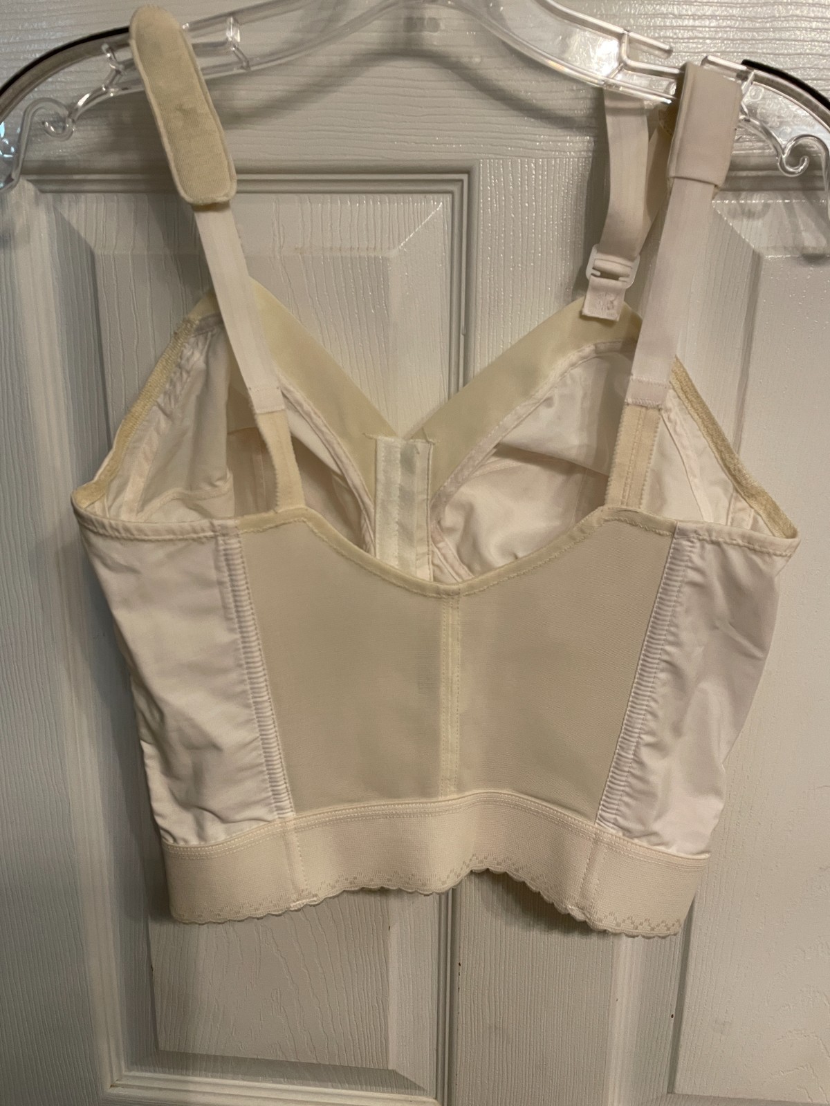 Vtg Sears Longline Bra 36c Style 48675 Cotton/Polyester 1950s/1960s Rockabilly