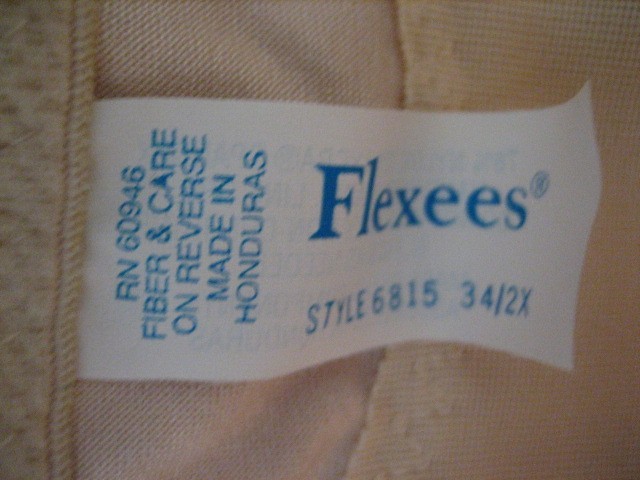 FLEXEES High Waist Shorts Body Shaper Shapewear, Garters, Spines – Size 34/ 2X