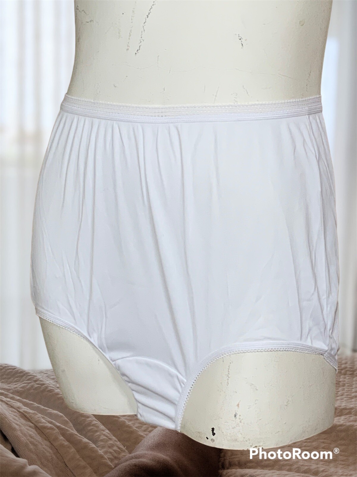 Vintage Panties Size 6 Silkie Pillow Tab 36-38 Acetate Polyester Cotton