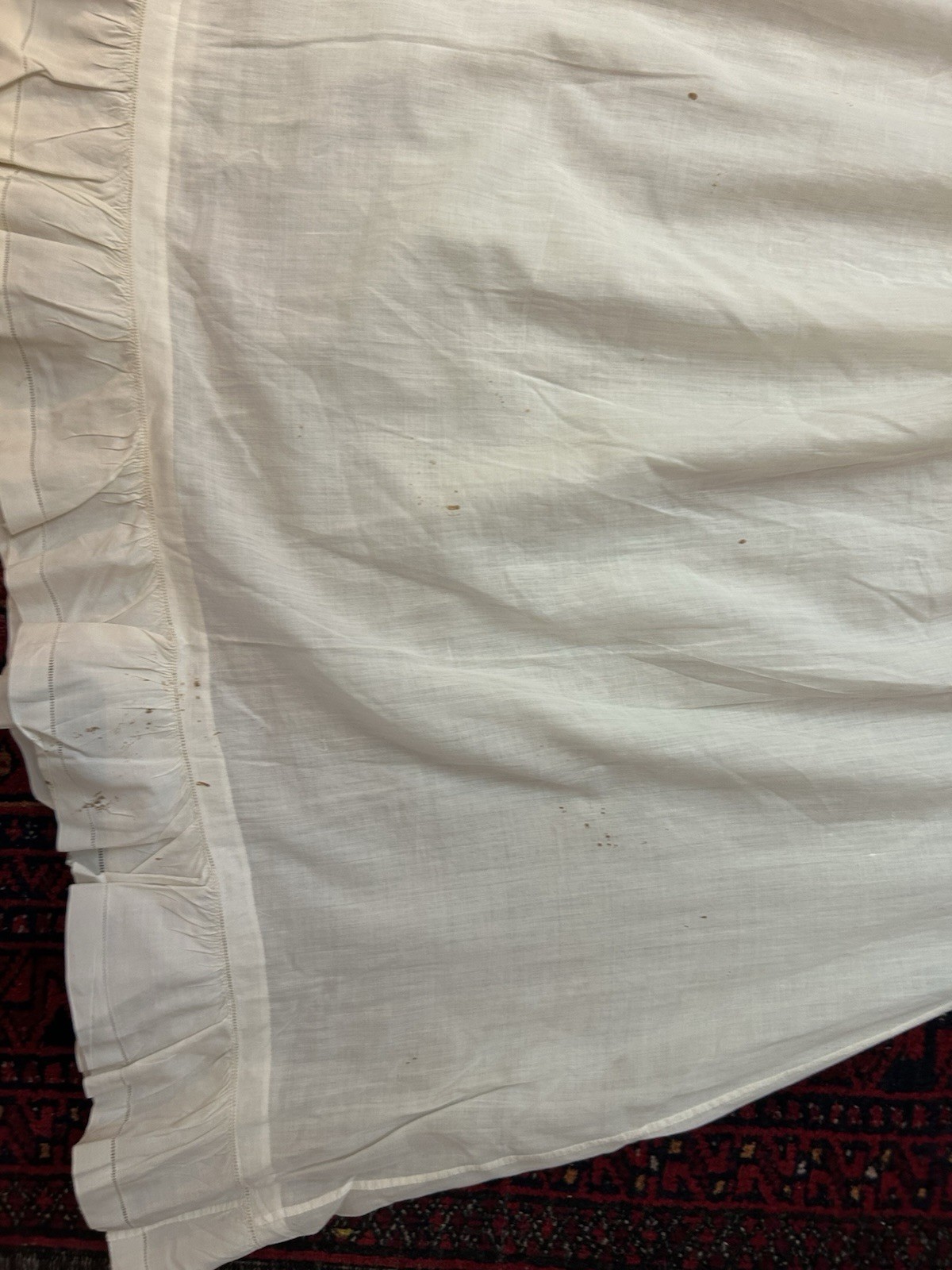 LOT OF 6 EDWARDIAN VICTORIAN PRAIRIE LINGERIE SLIP NIGHTGOWN THRASHED AS-IS