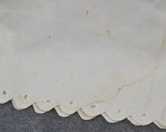 antique bloomers split drawers pantalet long legs waist 24 hand stitched 19th c