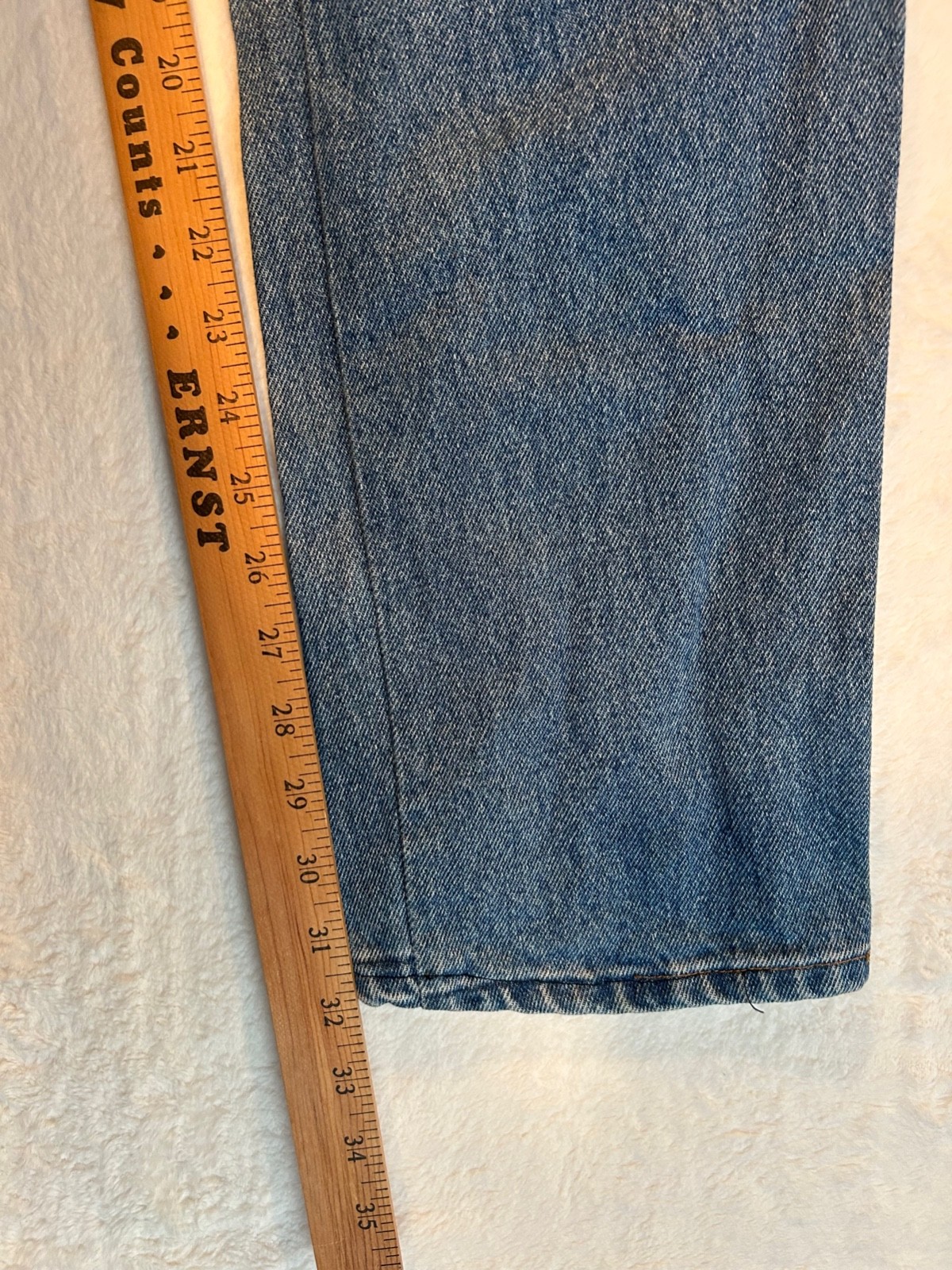 Vintage 80s 90s Ozark Mountain Jeans Women&rsquo;s High Rise Made in USA V-Yoke 33×32