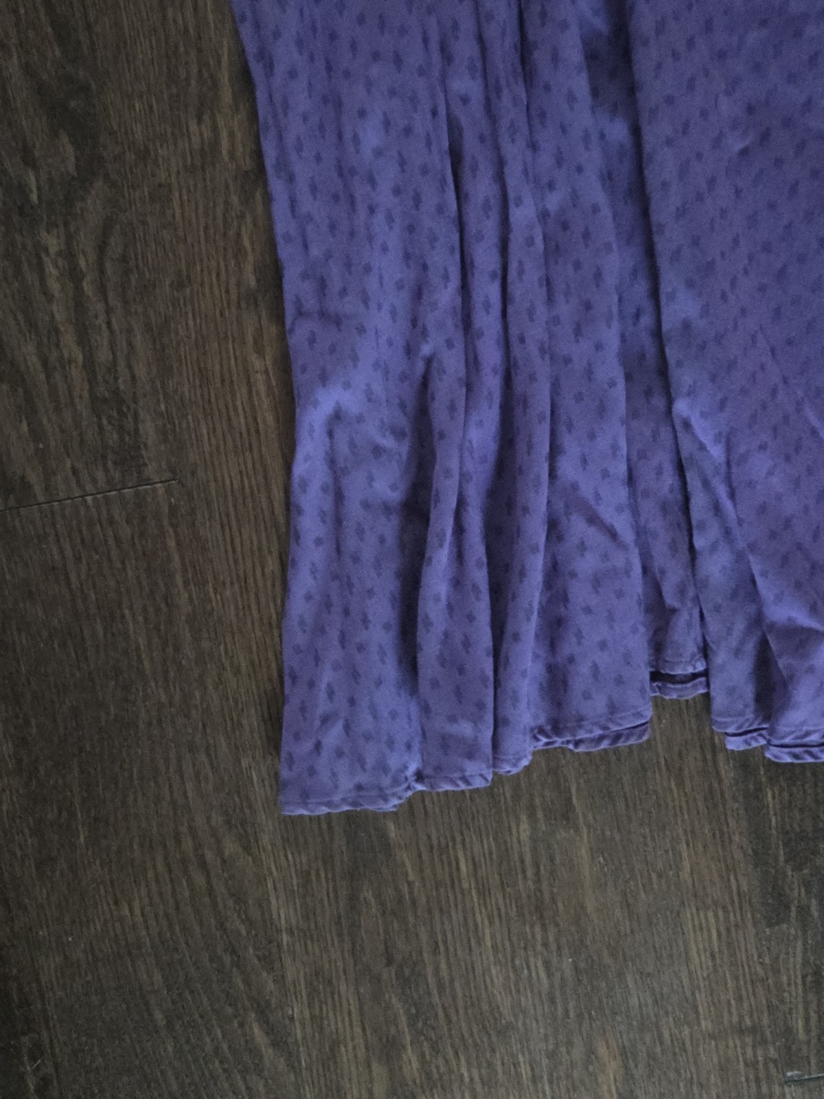 Vintage Rabbit Rabbit Rabbit Designs Purple Belted Midi Dress Sz 6 Dolman Sleeve