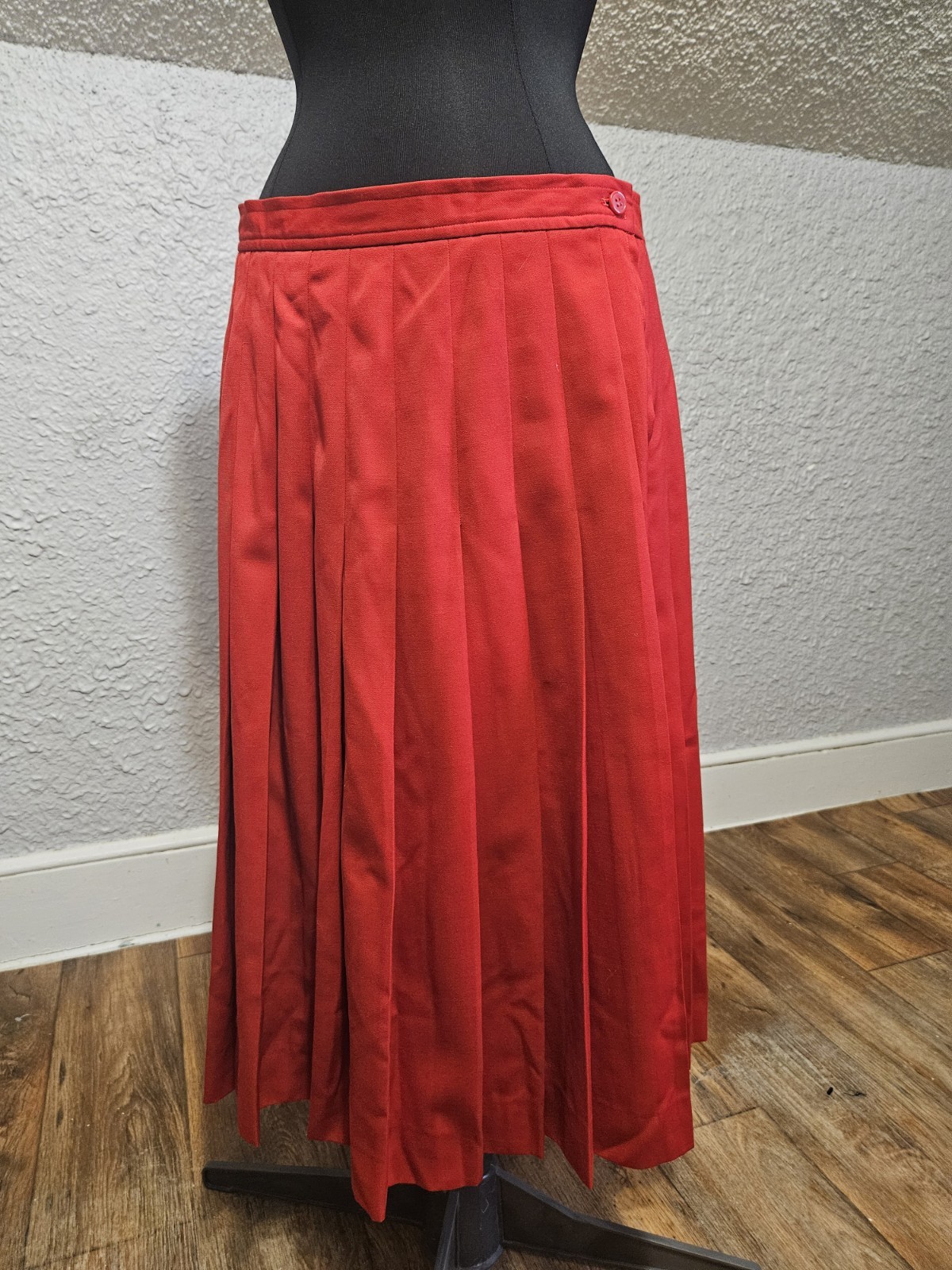 Vintage Gucci Pleated Skirt 1970s Italy 34 Waist