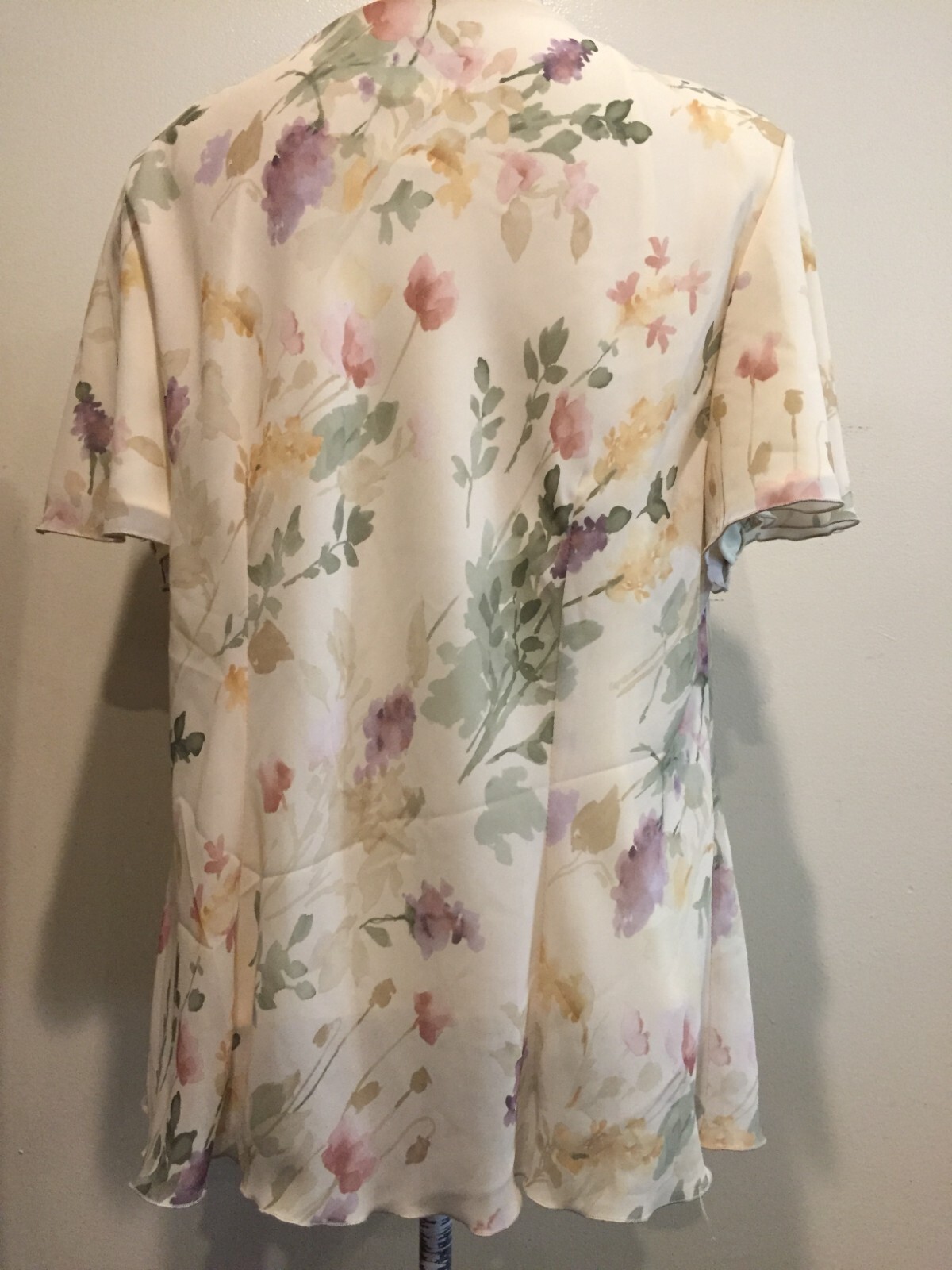Kathy Roberts 2-pc Skirt & Top Set, Size 20W, lined, USA made, vintage
