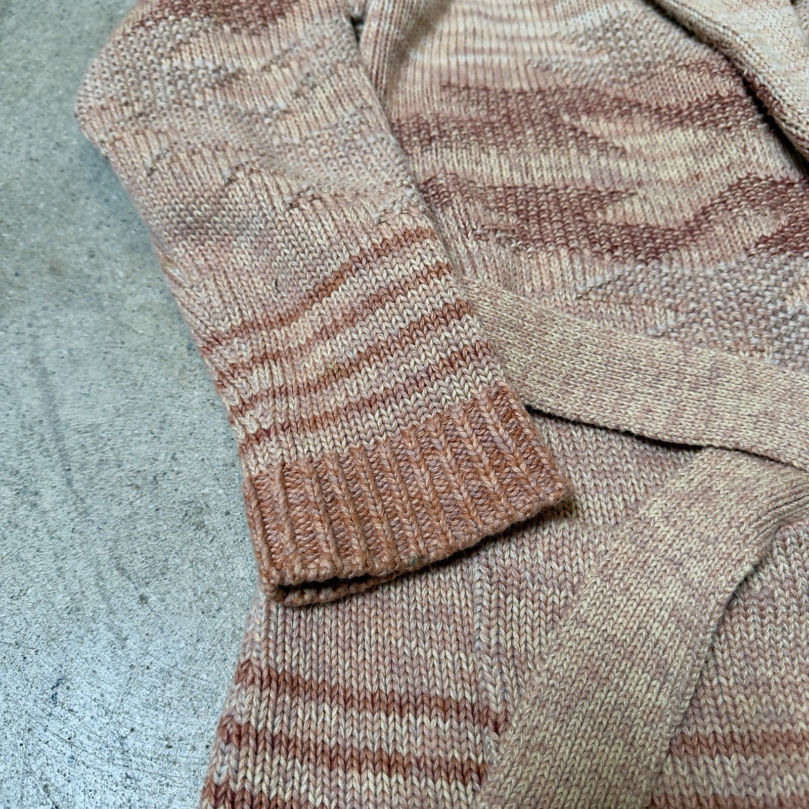 Vintage Women’s Pendleton Wrap Around Shawl Collar Belted Sweater Size L