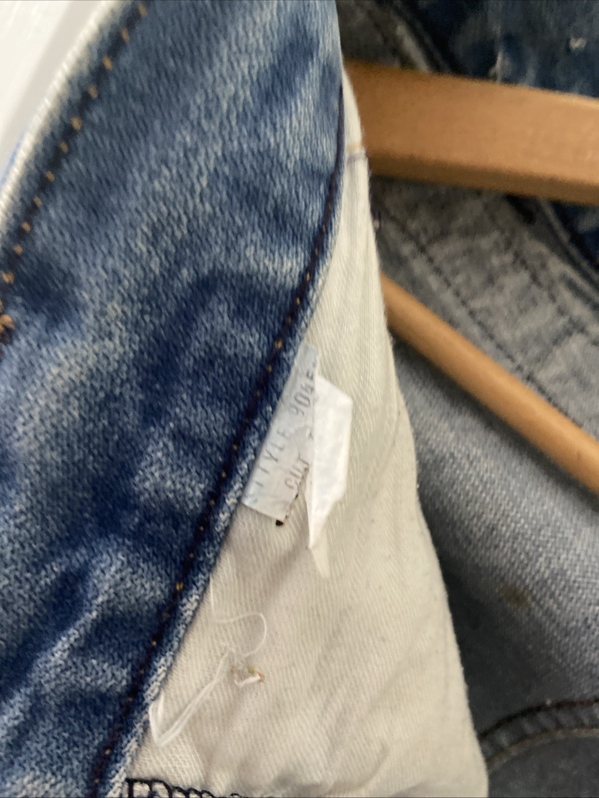 VTG HASH Buckle Back Jeans EUC