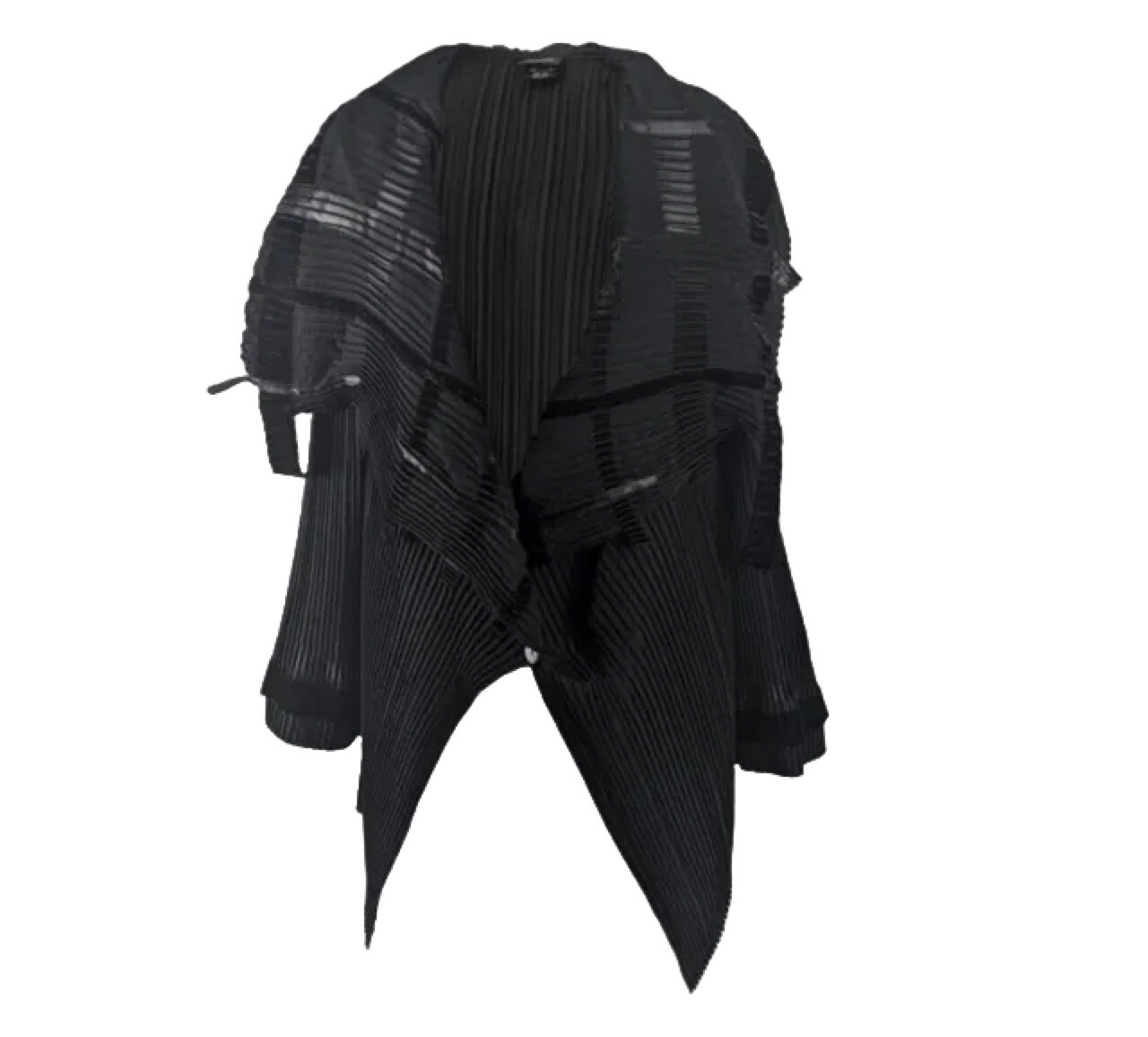 ❤️ vtg avant garde glam rock pleated hollywood pop art jacket