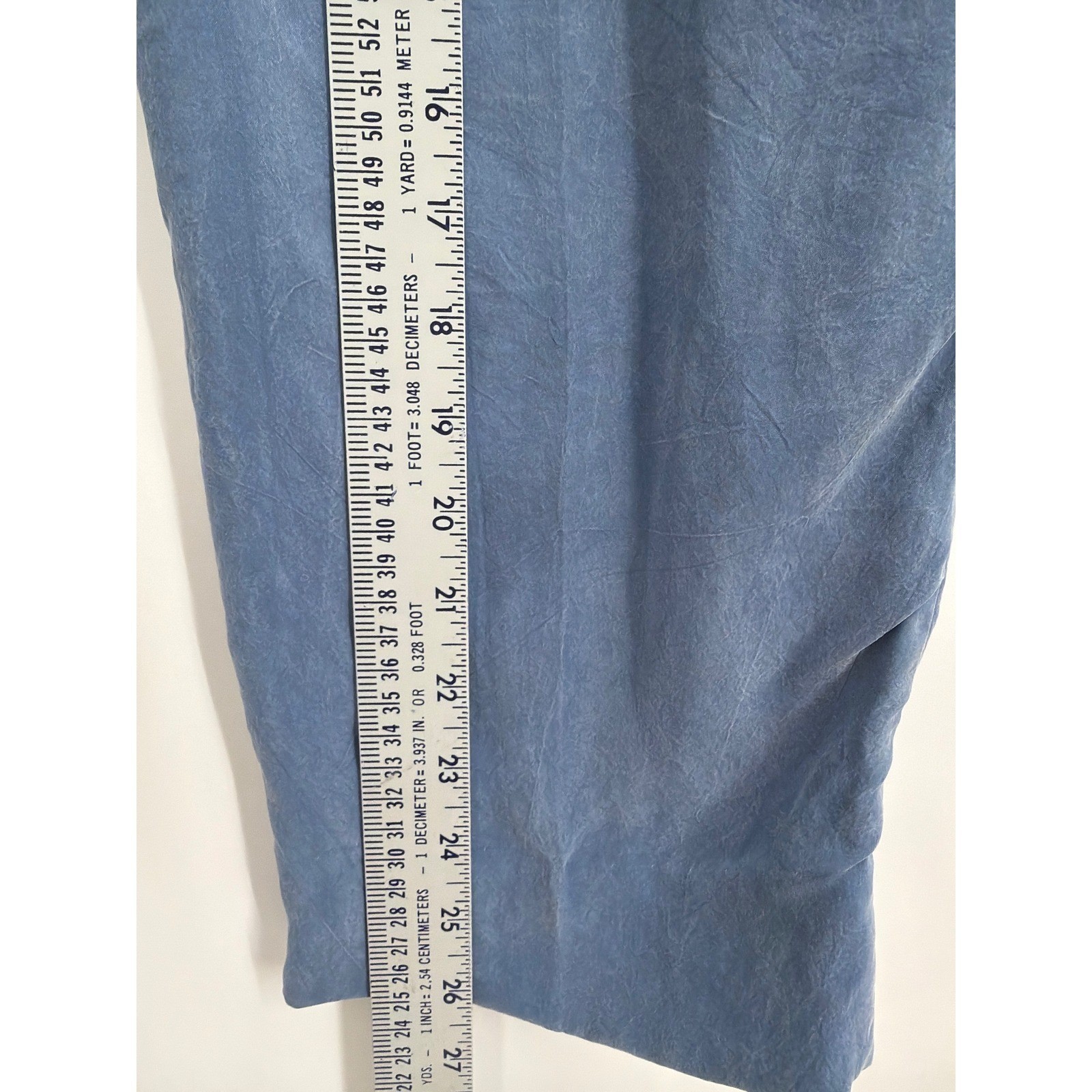 Jeffrey & Dara Petite Blue 2 Piece Set Jacket Pants Rayon Size 4 Vintage
