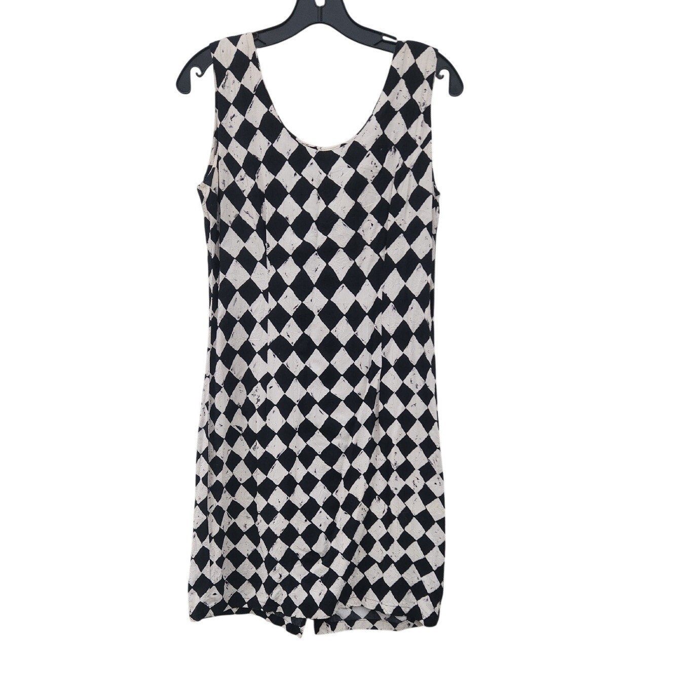 Vintage 90s Jams World Diamond Check Retro Edgy Boho Whimsigoth Bella Vamp Small