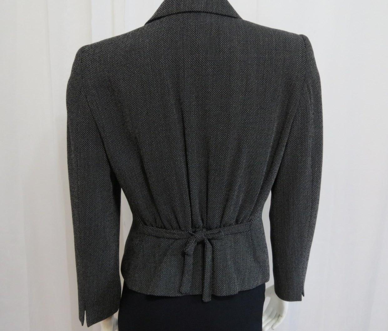 Byblos Italy Luxury designer wool jacket 42 US S