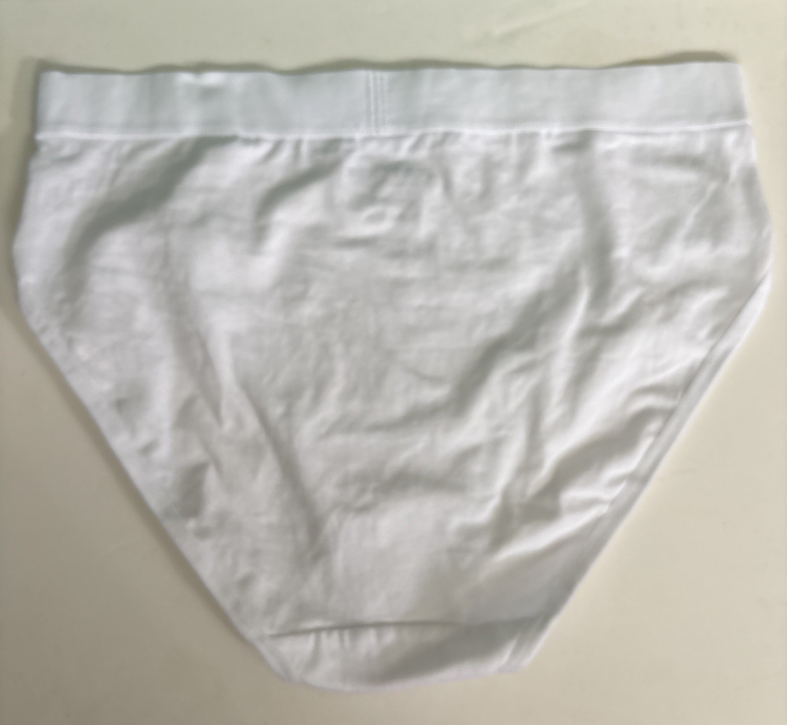 Joe Boxer Bikini Panties White Smiley Face Logo Band Kmart Large