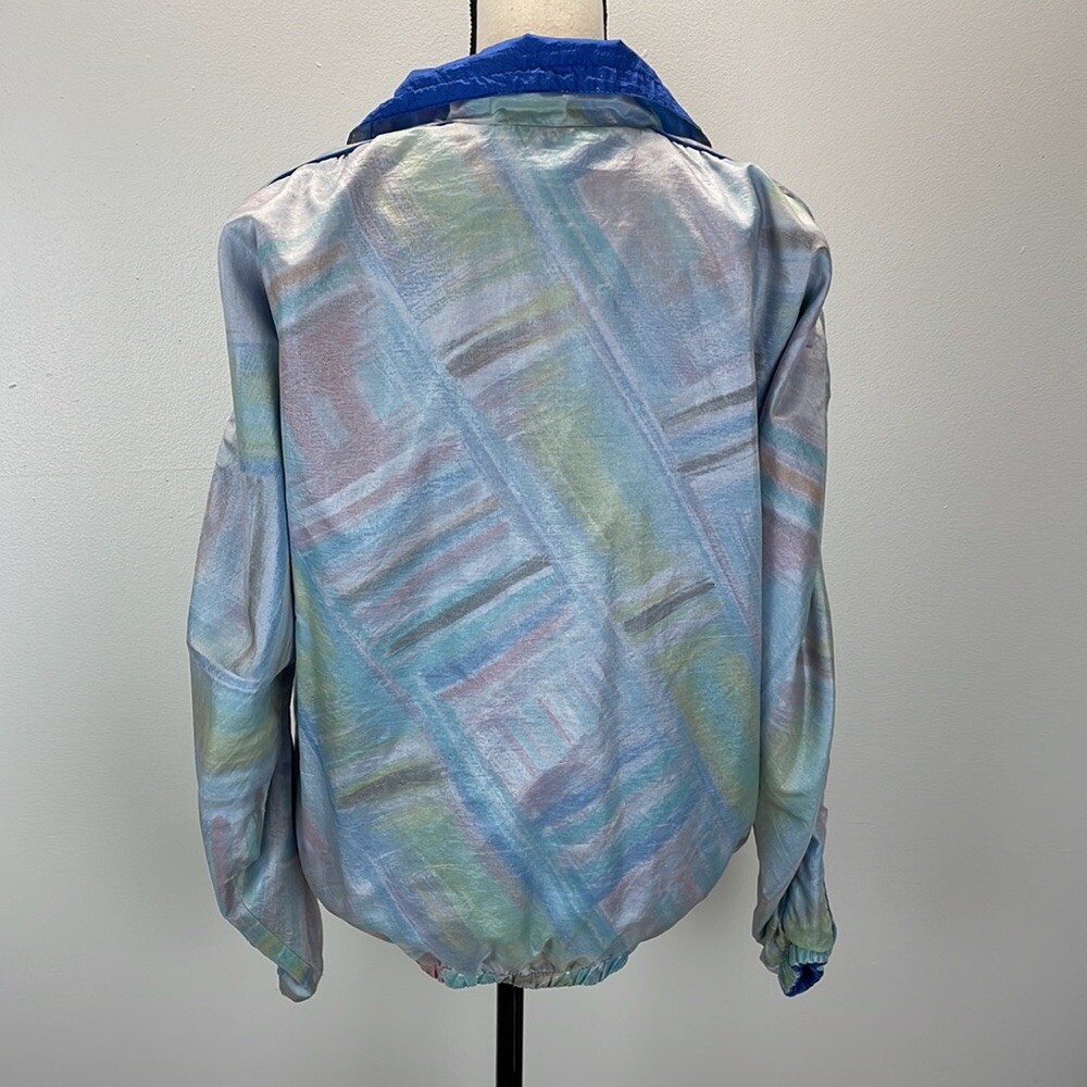 VINTAGE Y2K ELLESSE 80s Jacket Bomber windbreaker reversible