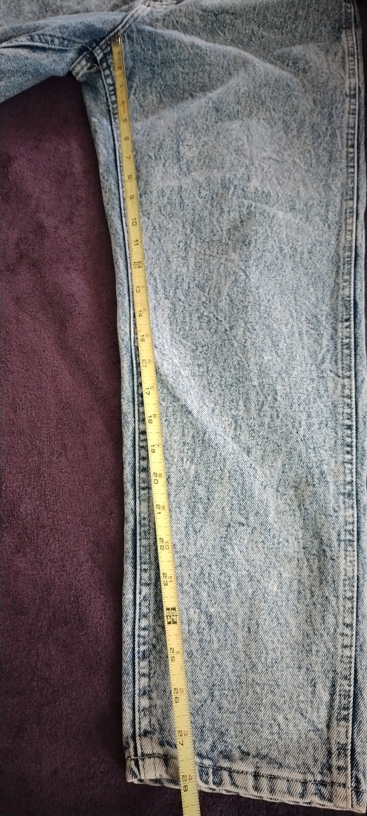 Women&rsquo;s Vintage Lee Acid Washed Retro Jeans Size 13 Medium Made in USA Fashion