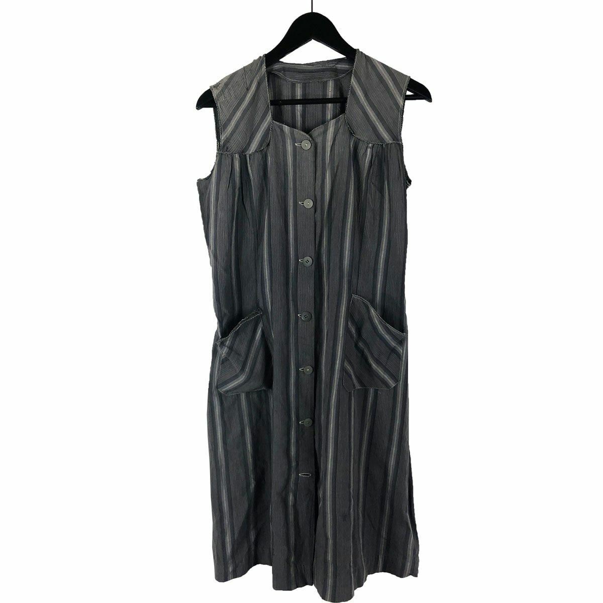 C1930 Women&rsquo;s Customized French Pinstripe Work Dress