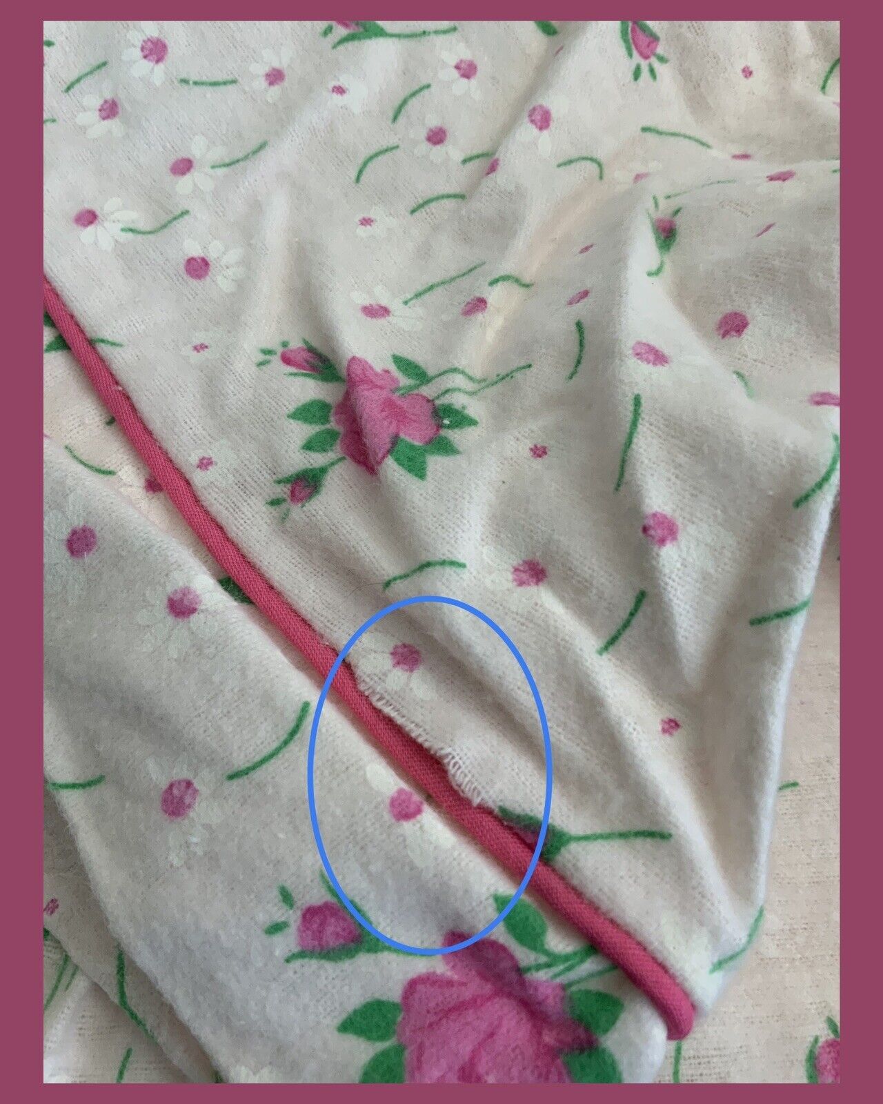 Vtg Izzy&rsquo;s Place Womens Robe/ Housecoat 100% Cotton Pink Floral Sz 44-24½ – NWT