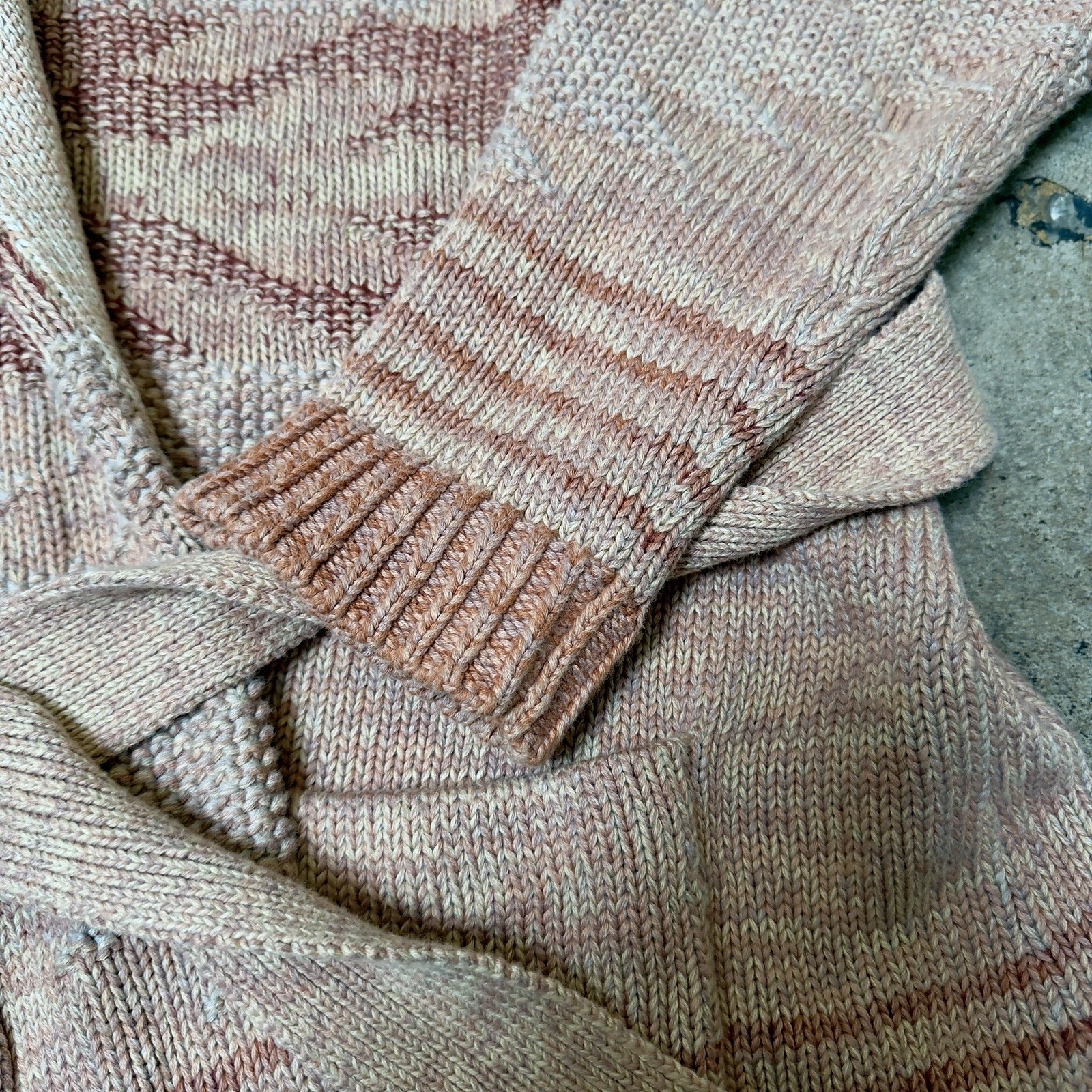 Vintage Women’s Pendleton Wrap Around Shawl Collar Belted Sweater Size L