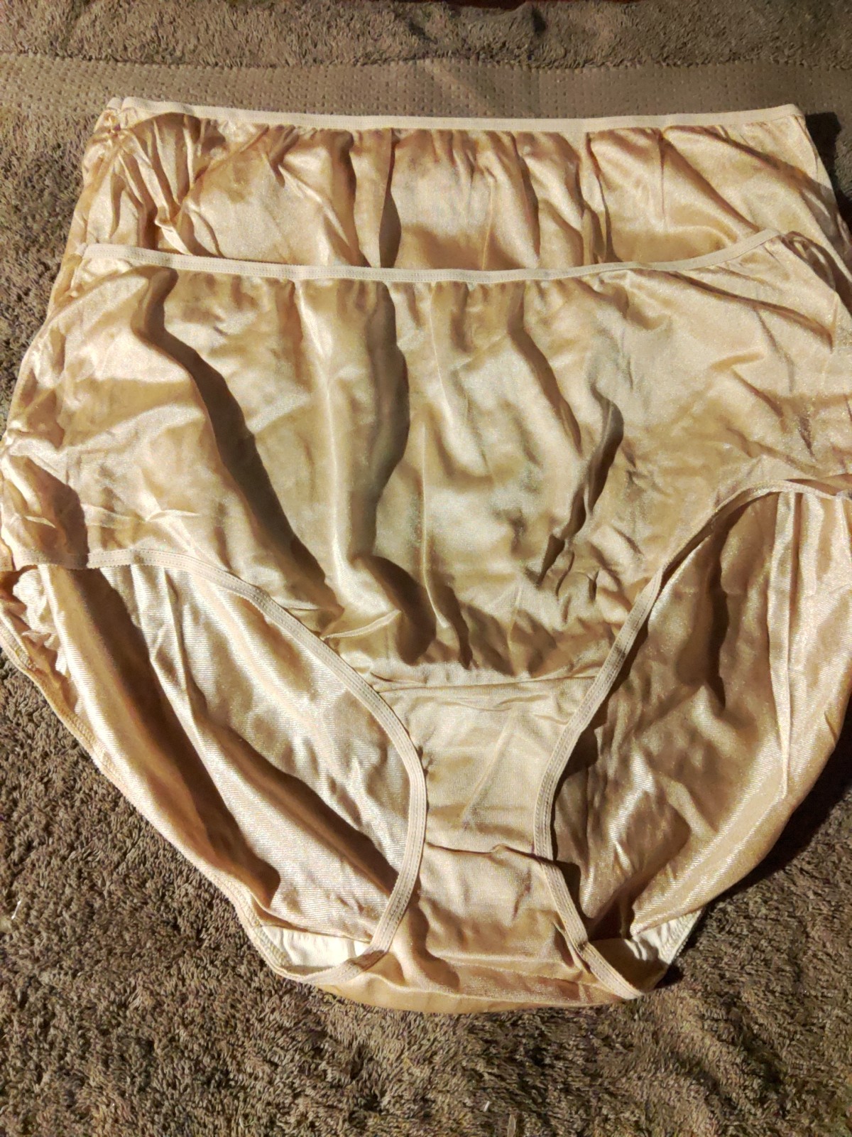 Lot Of 3 Size 13 vintage fruit of the loom 100% nylon panties « Fit For Me »