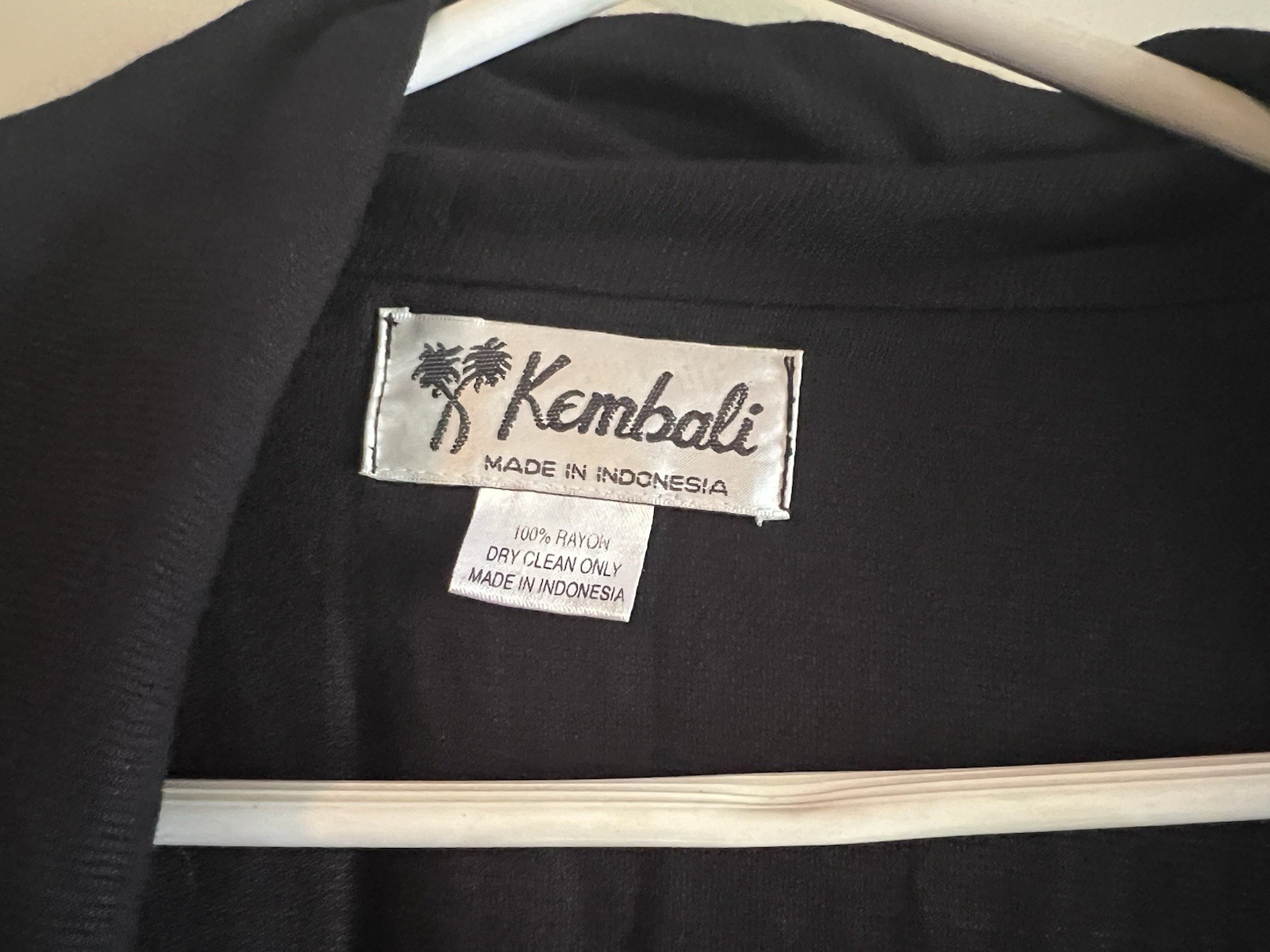 KEMBALI VINTAGE RAYON KIMONO DUSTER LAGENLOOK ART TO WEAR