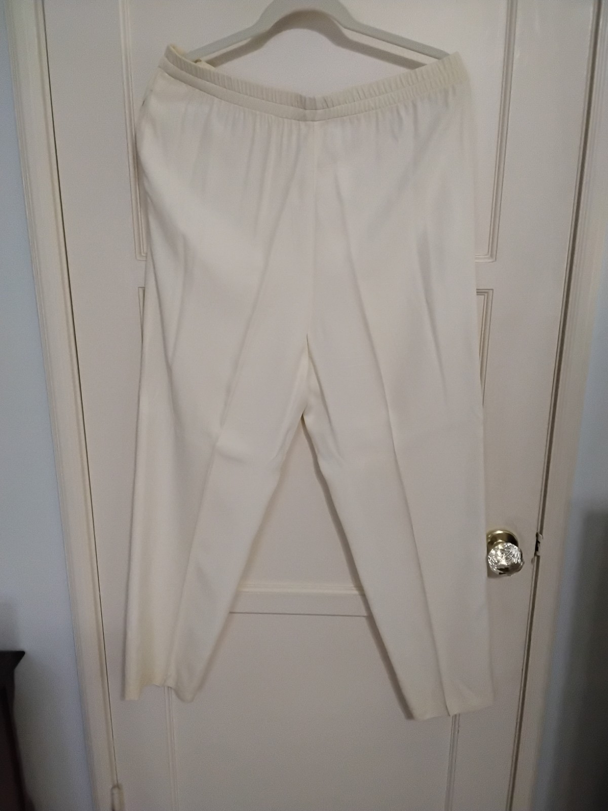 Vintage Wild Rose Cream Pant Suit Set Eyelet Duster 1990&rsquo;s
