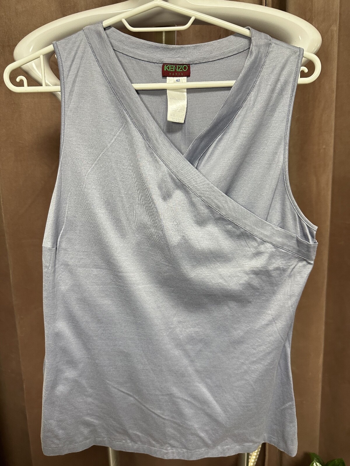 KENZO Luxury Women&rsquo;s blue blouse Kenzo 42