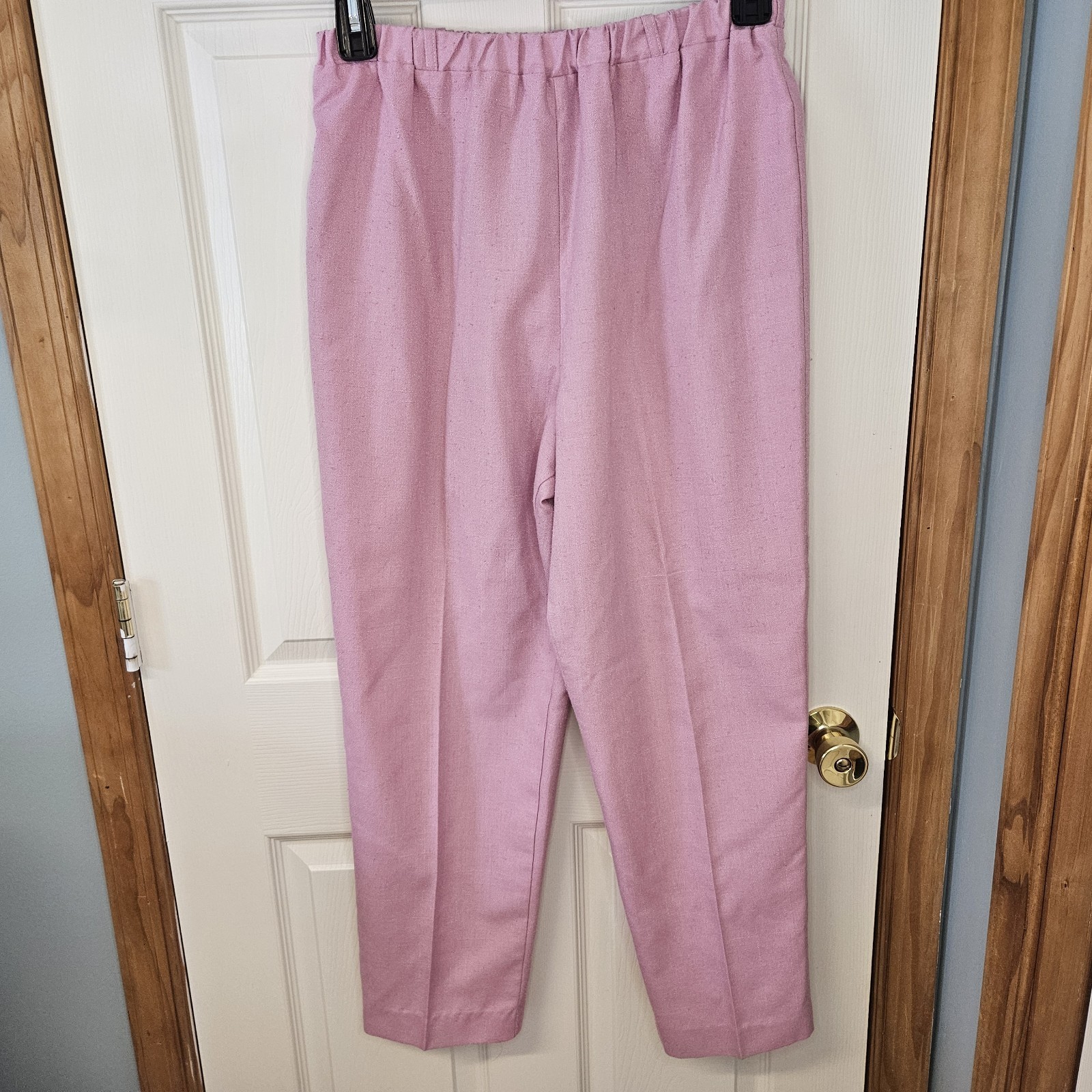 2 Vintage Pants Size 16, Wool and Polyester Slacks