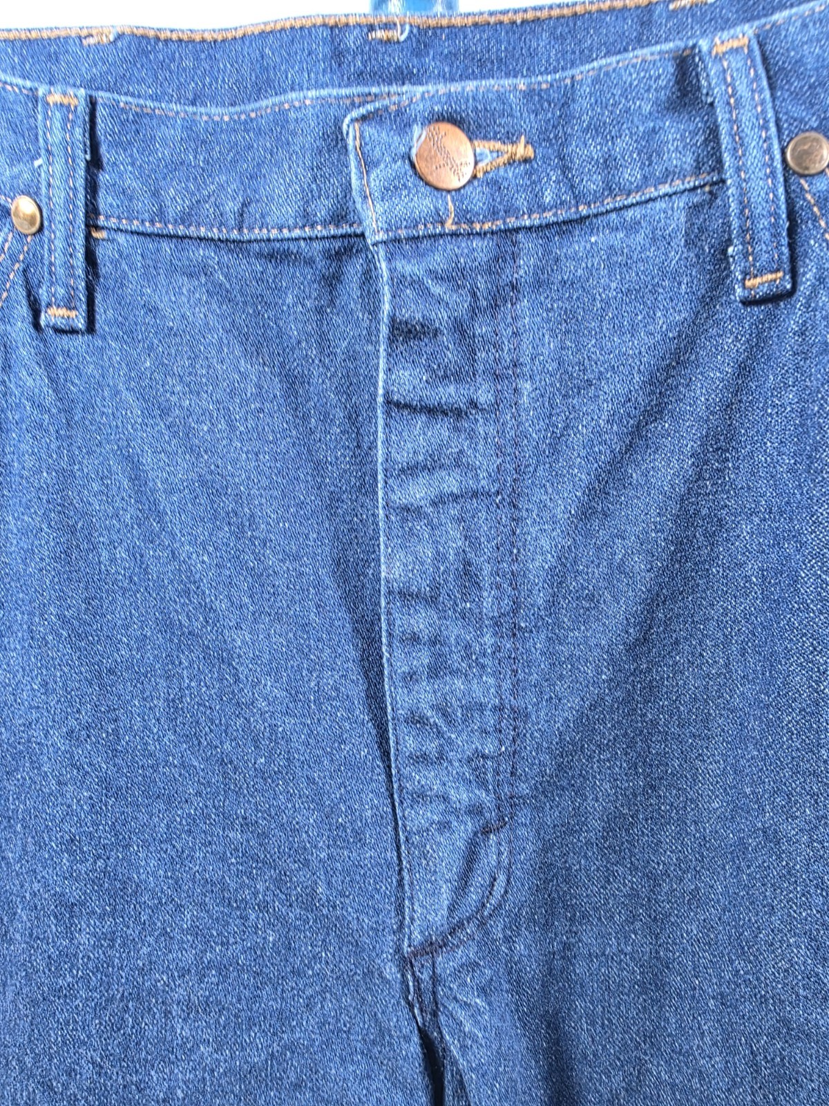 Vintage Wrangler 14MWZG Women&rsquo;s Cowboy Cut Slim Fit Jeans Made in USA 13×34