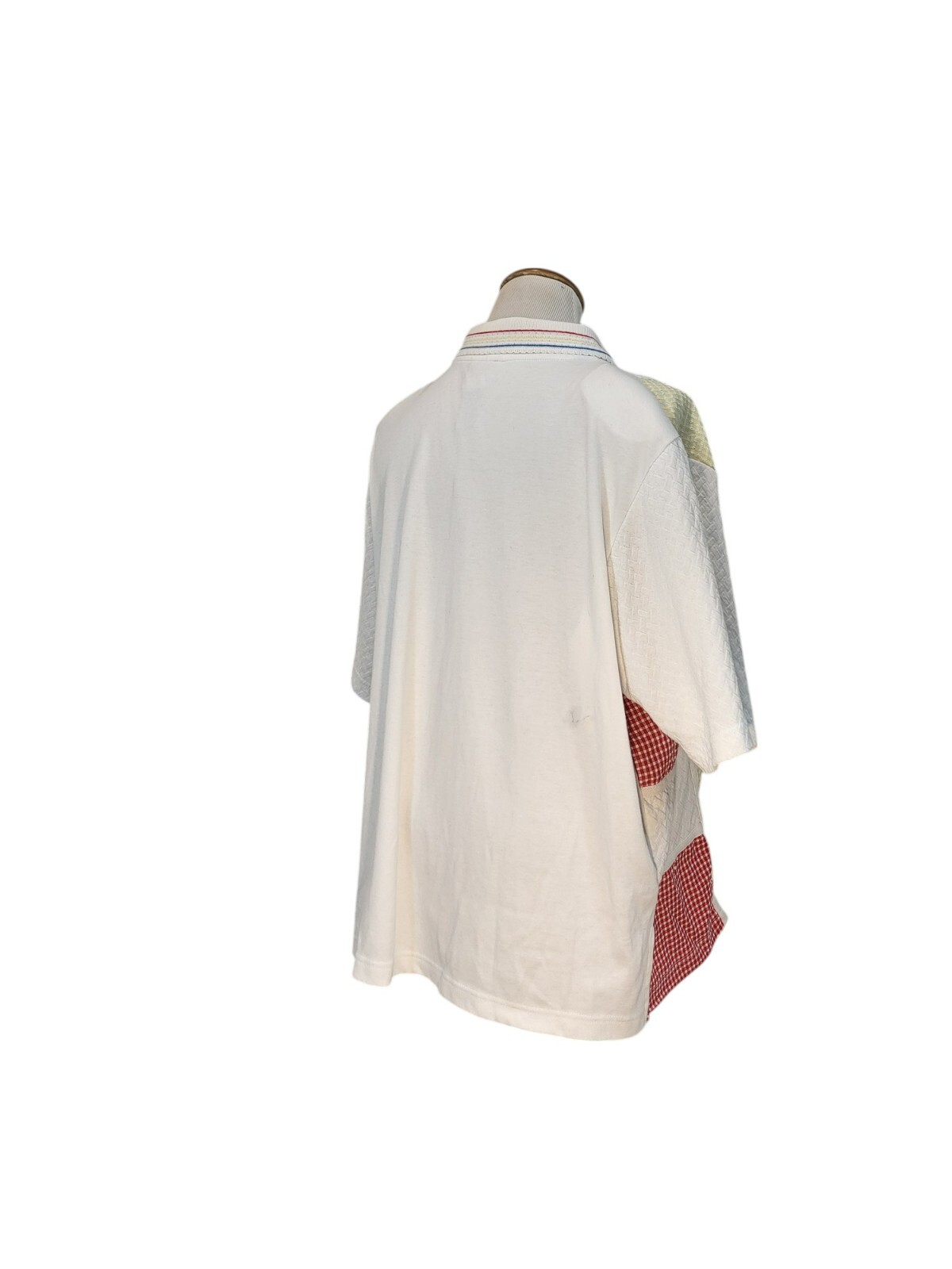 Koret Francisca Vintage 1990s Multicolor Zip Up Colorblock Shirt Size XL