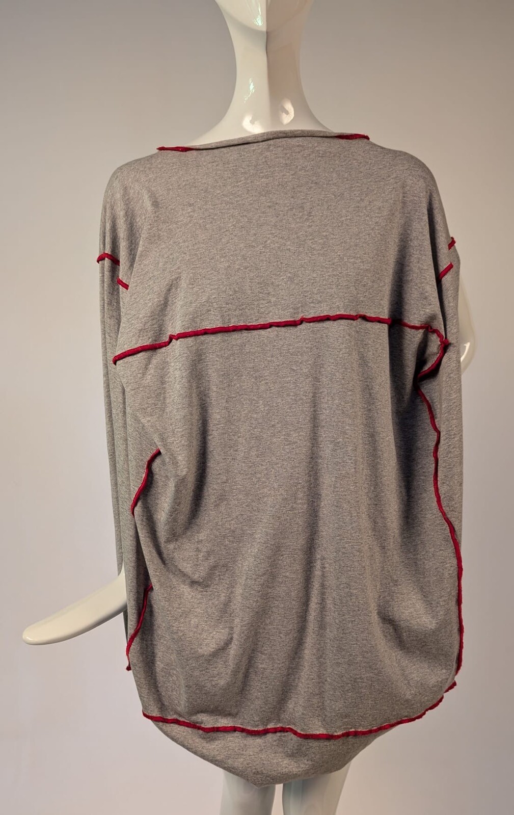 AVANT GARDE MICHELE PESETTI 1990’S COTTON SHIRT W SEAM DETAILING