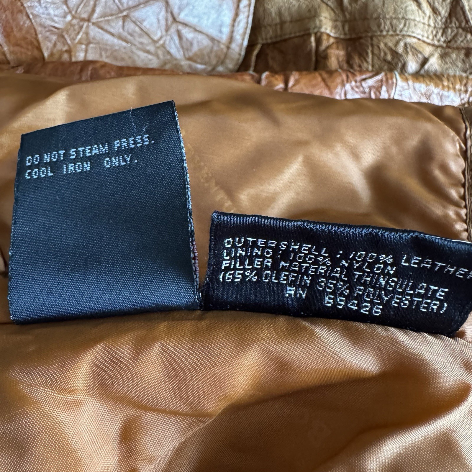 WILSONS LEATHER VTG 80s Adventure Bound Pilot Bomber Thinsulate Womens Large