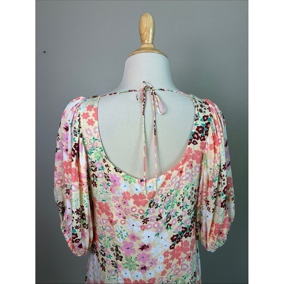 New FREE PEOPLE Small Vintage Combo Callie Printed Tunic Top/Dress Delicate Boho