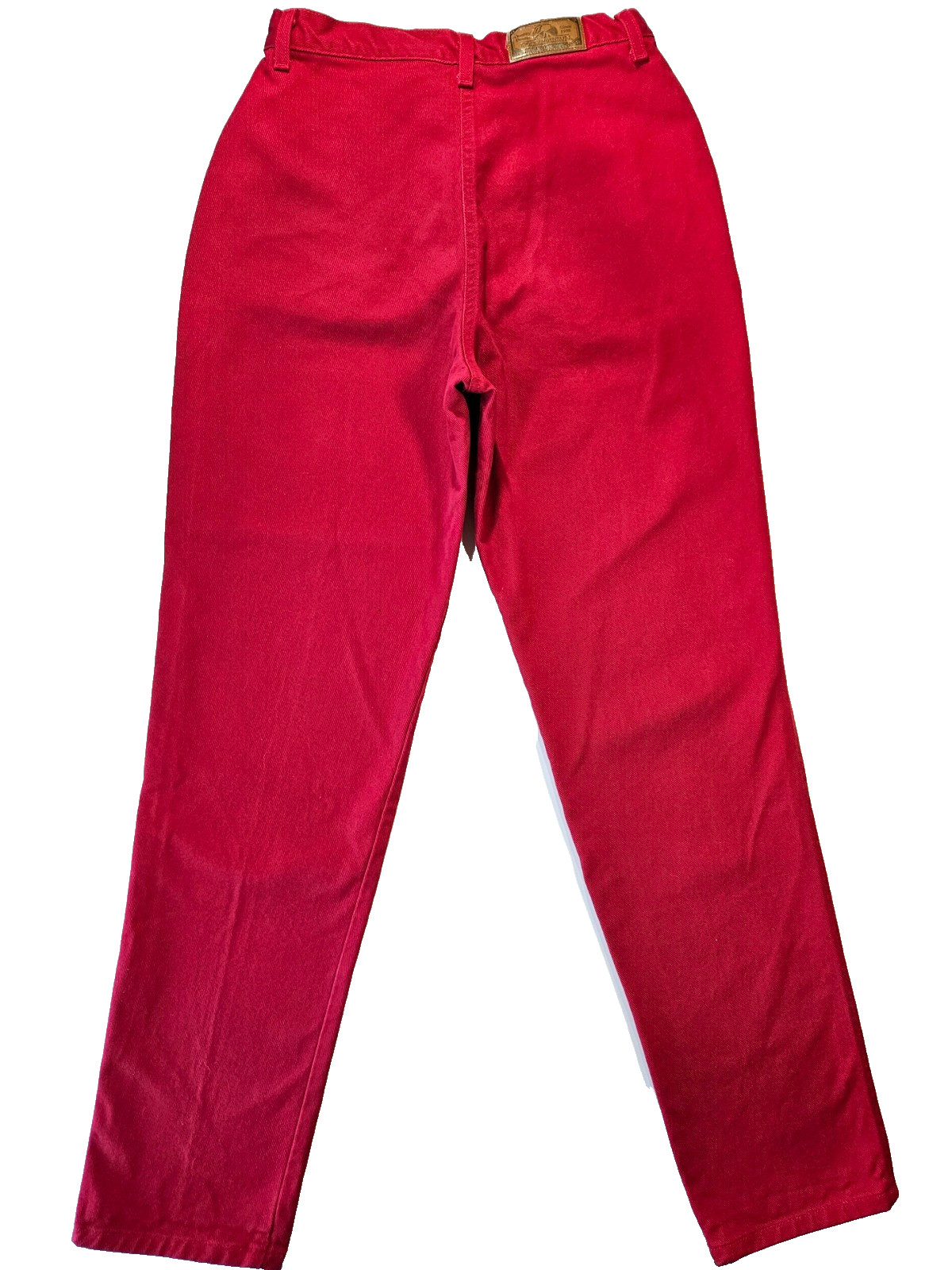 Vintage Bareback Rocky Mountain Jeans 13/14 Long Crimson Red High Waist Western