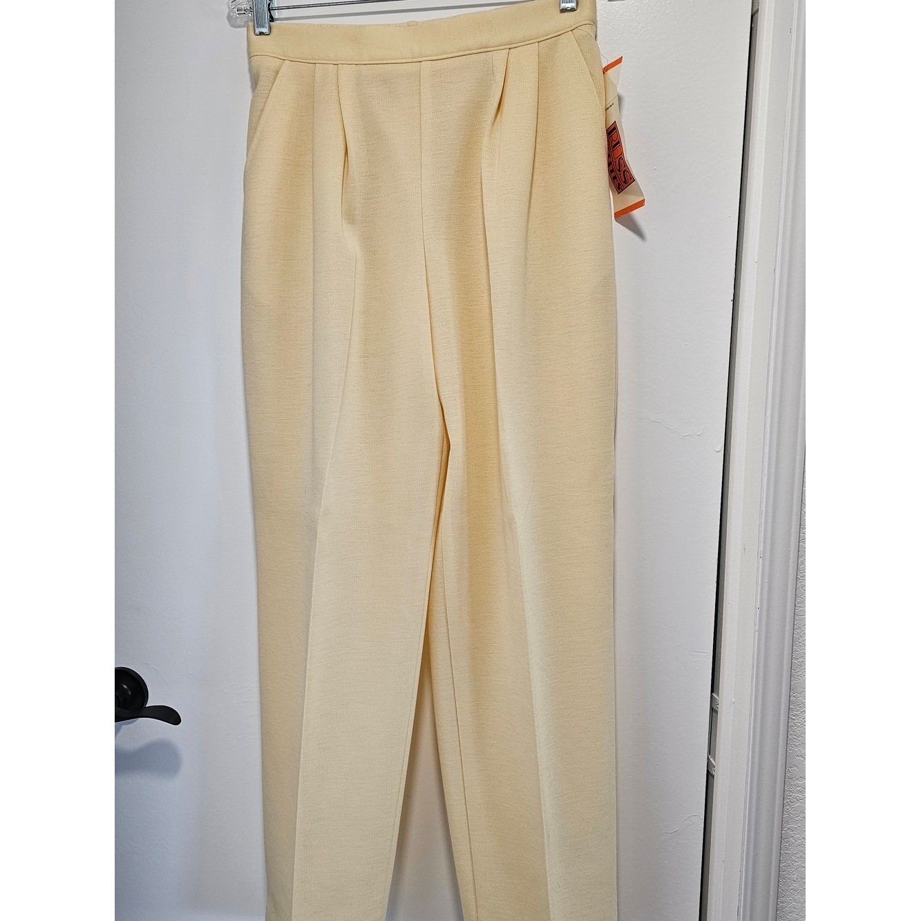 Russ Petites Vintage NWT suit jacket & slacks sunshine yellow 14p lightweight