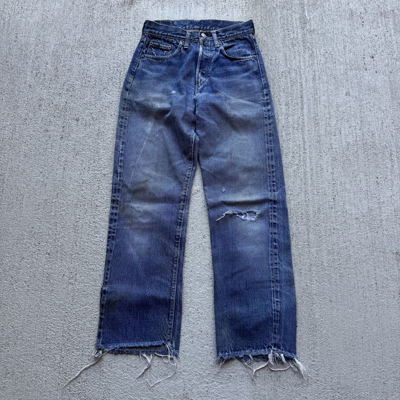 1960s/70s Type S Levi&rsquo;s 501 Selvedge Jeans 24×26.5