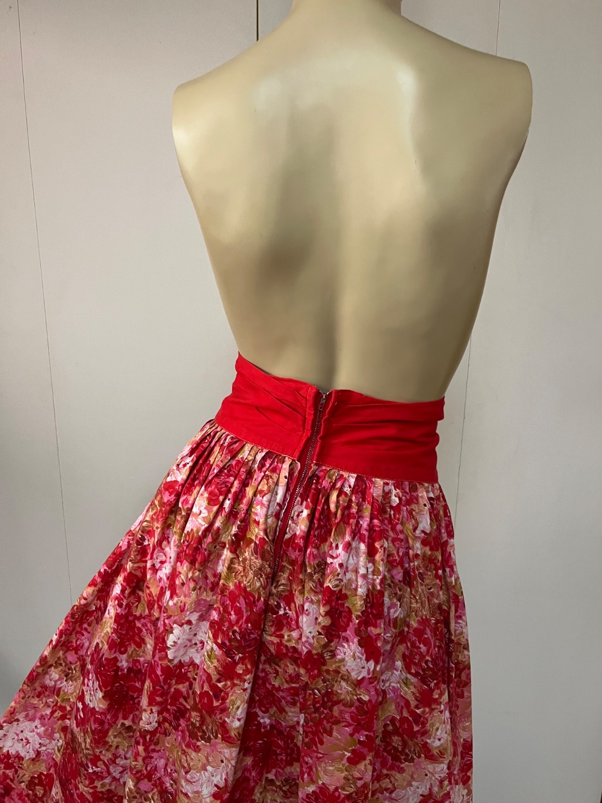 9 Pc Late 1940s – 1990s Colorful Summer Dress/Skirt Lot Linen Cotton Silk Rayon