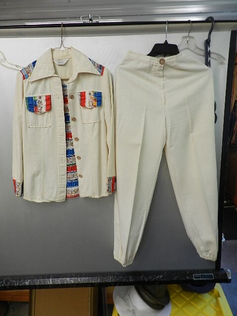 Vintage JC Penny Fashions Leisure Hippy Retro pant suit( size see description